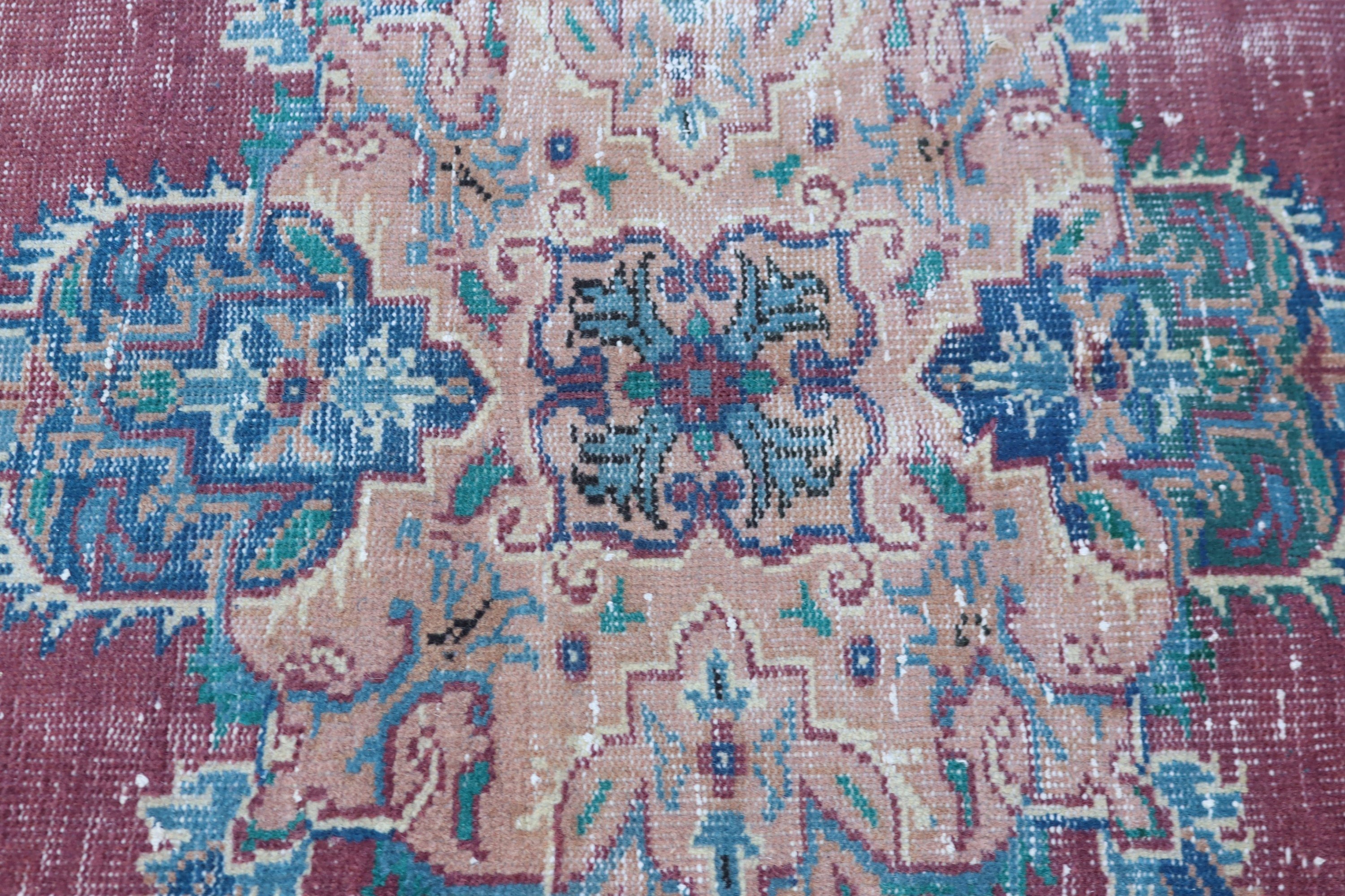 5.5x8.1 ft Büyük Halılar, Mor Soğuk Halı, Vintage Halılar, Geometrik Halı, Yemek Odası Halıları, Etnik Halılar, Türk Halısı, Büyük Boho Halısı, Boho Halıları