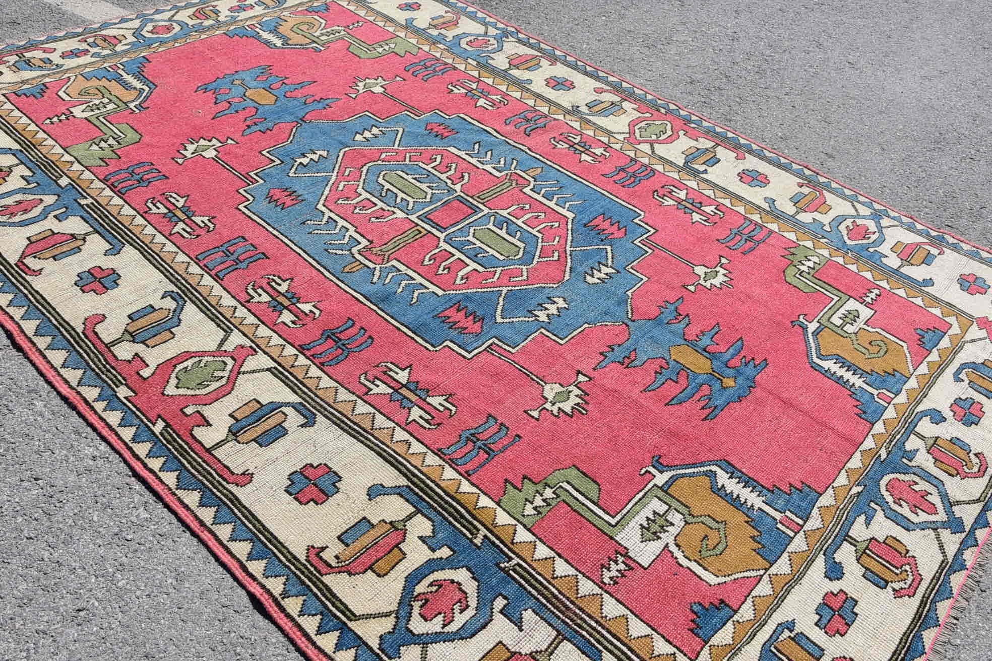 Ev Dekor Halıları, 7x10 ft Büyük Halılar, Sevimli Halılar, Oturma Odası Halıları, Vintage Halı, Antika Halı, Yemek Odası Halıları, Türk Halısı, Salon Halısı