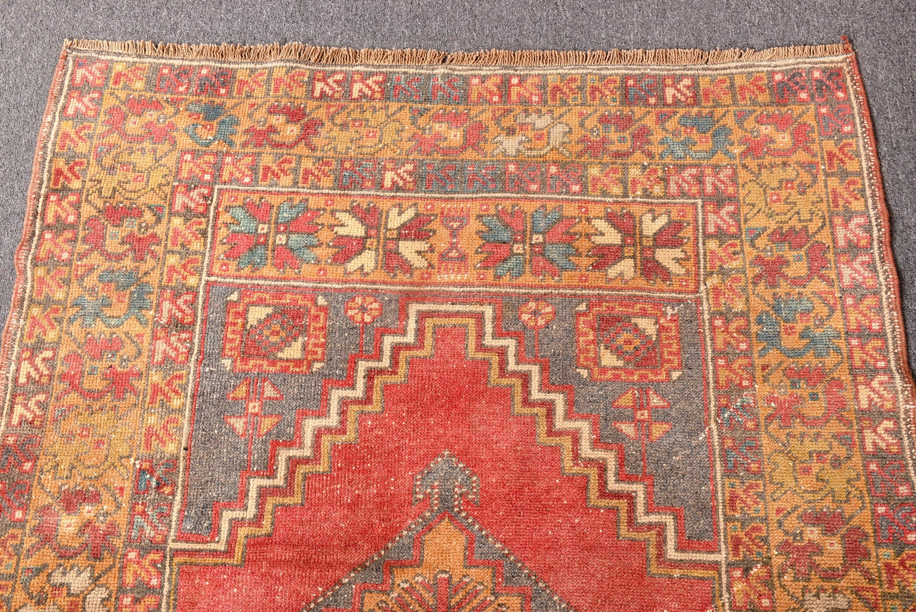 Estetik Halılar, 3.7x5.9 ft Aksan Halıları, Türk Halısı, Vintage Halı, Lüks Halı, Sarı Düz ​​Dokuma Halı, Yer Halıları, Dekoratif Halı, Çocuk Halısı