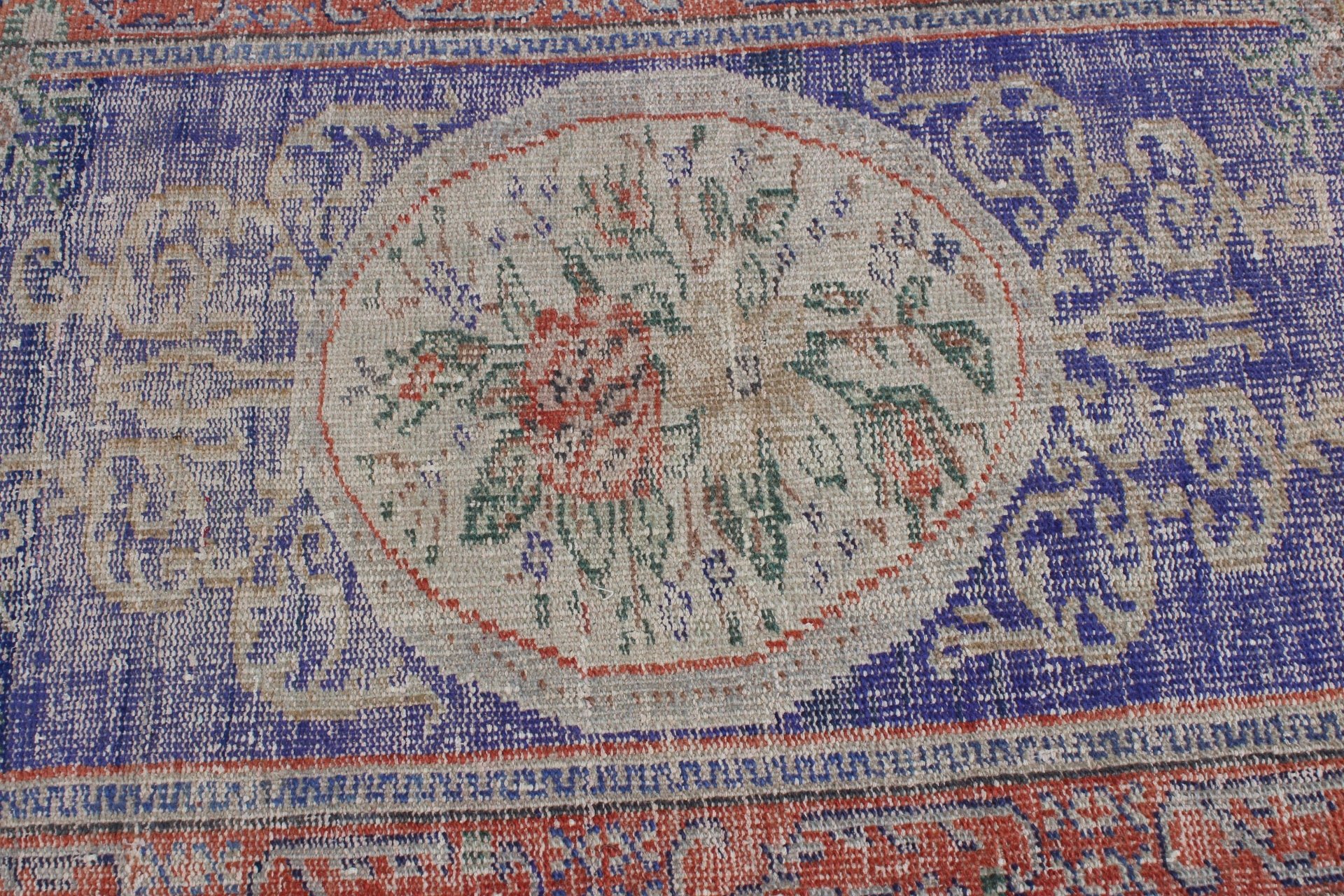 Oryantal Halı, Türk Halıları, Fas Halısı, Vintage Halılar, Paspas Halısı, Mavi Oryantal Halısı, 2.9x4.6 ft Küçük Halı, Banyo Halısı, Yatak Odası Halıları