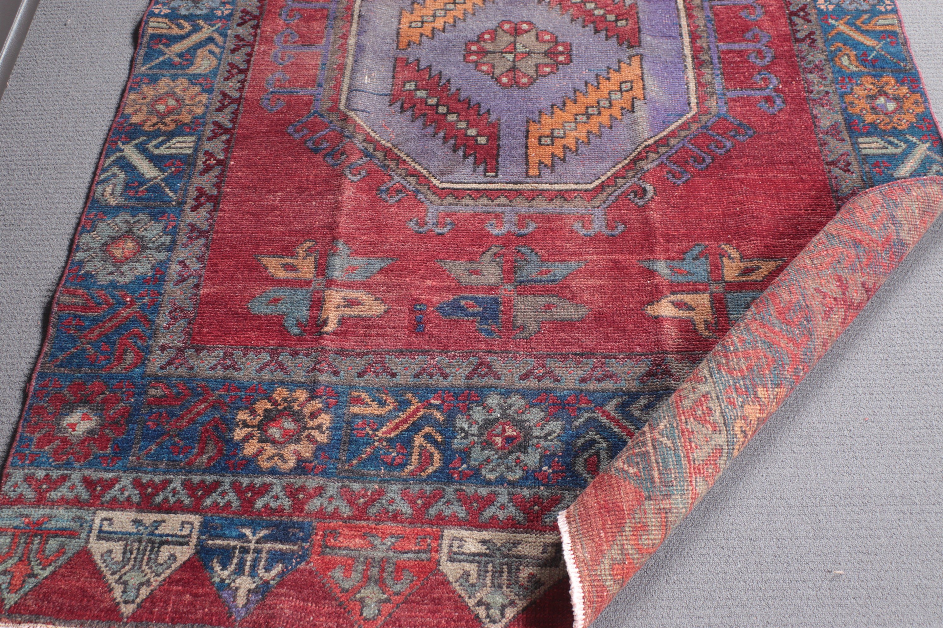 Boho Bölge Halısı, Vintage Halılar, Türkiye Halısı, Yemek Odası Halıları, Fas Halısı, Türk Halıları, 4.4x6.7 ft Alan Halıları, Kırmızı Antika Halı, Lüks Halılar