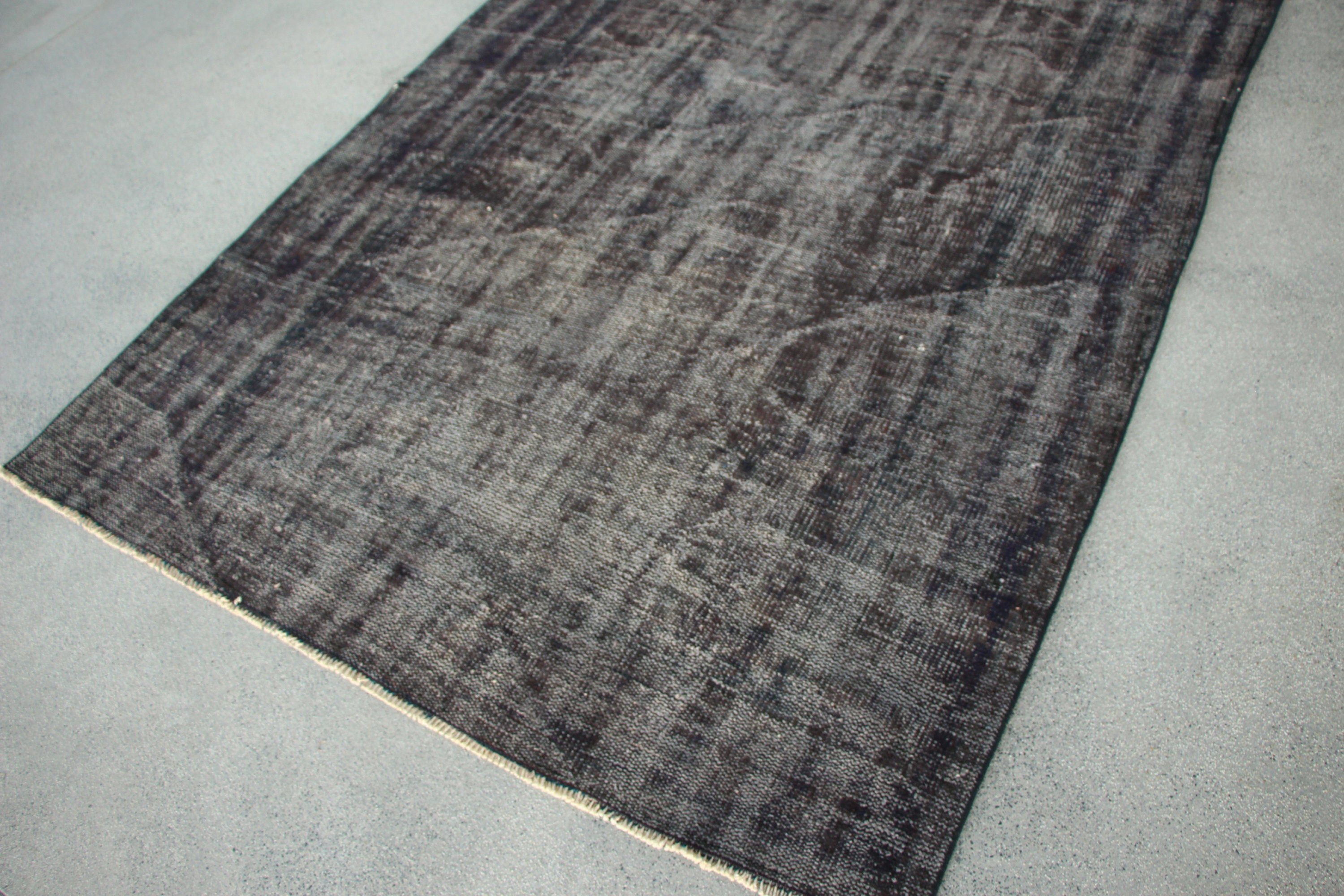 Dining Room Rug, Outdoor Rug, 5.3x8.7 ft Large Rug, Turkish Rug, Salon Rug, Anatolian Rugs, Black Bedroom Rug, Vintage Rug