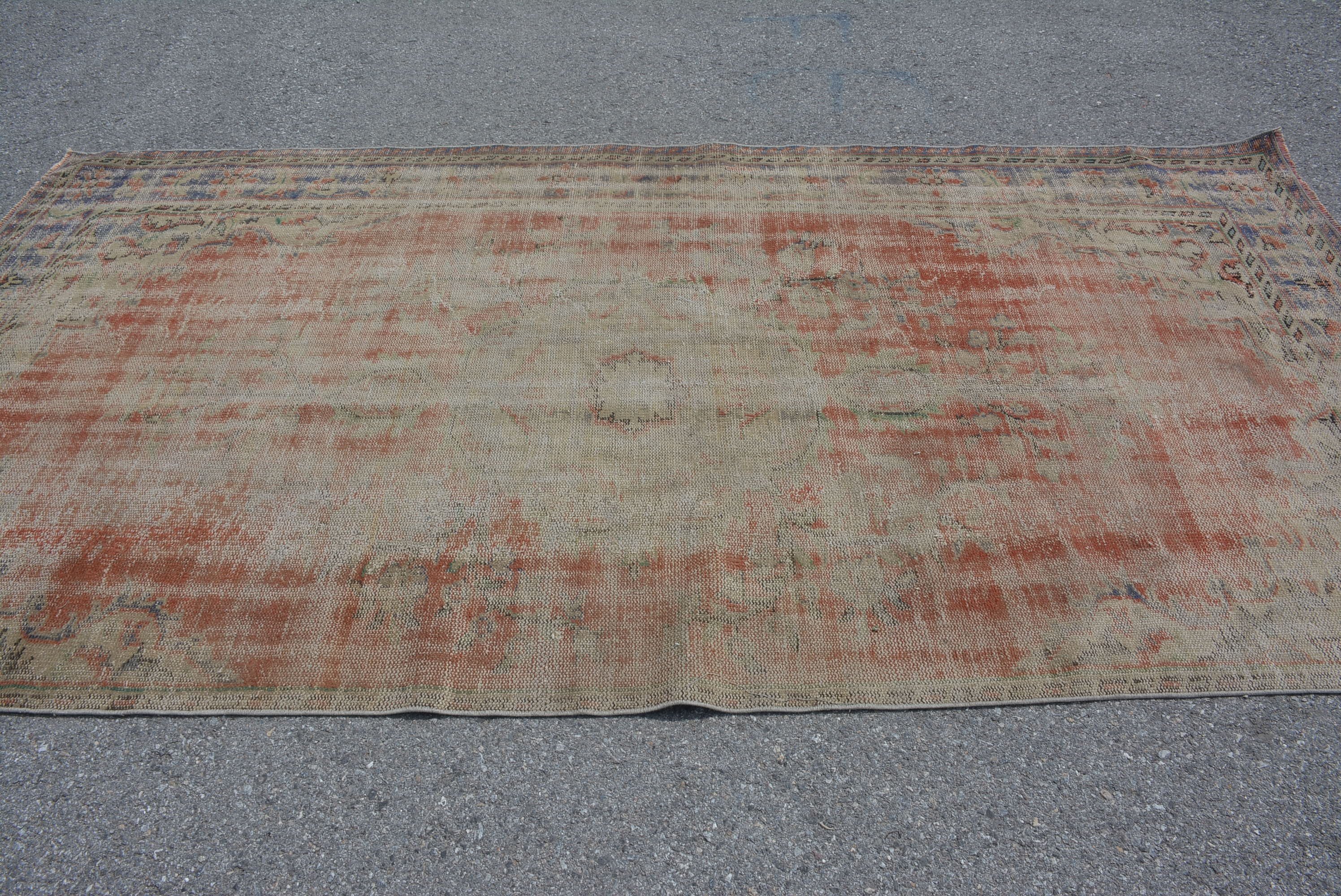 Living Room Rug, Kitchen Rug, Aesthetic Rugs, Turkish Rugs, Rugs for Dining Room, 5.1x10 ft Large Rugs, Vintage Rugs, Wool Rug, Bedroom Rug