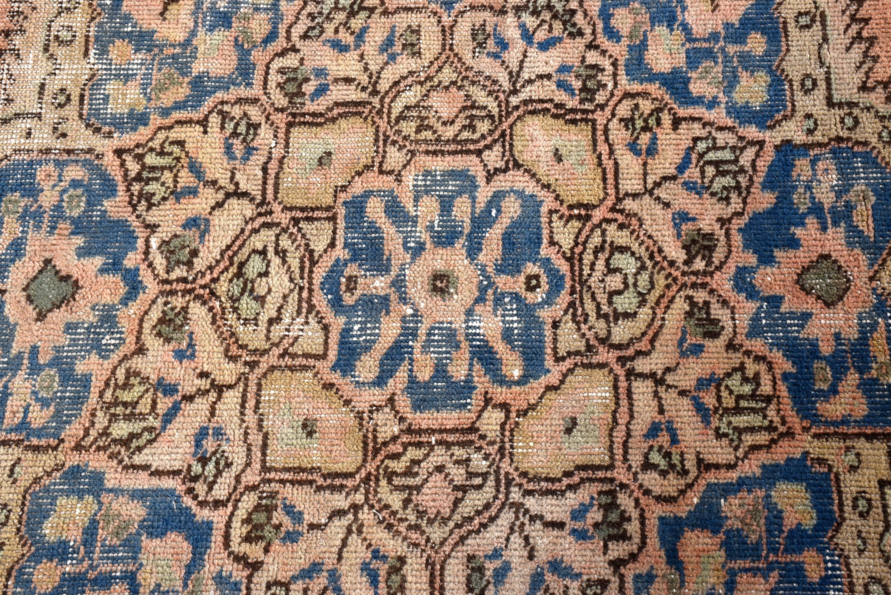 El Dokuma Halı, Vintage Yolluk Halıları, Pembe Fas Halıları, Türk Halısı, Açıklama Halıları, 2.8x9.4 ft Runner Halıları, Vintage Halılar