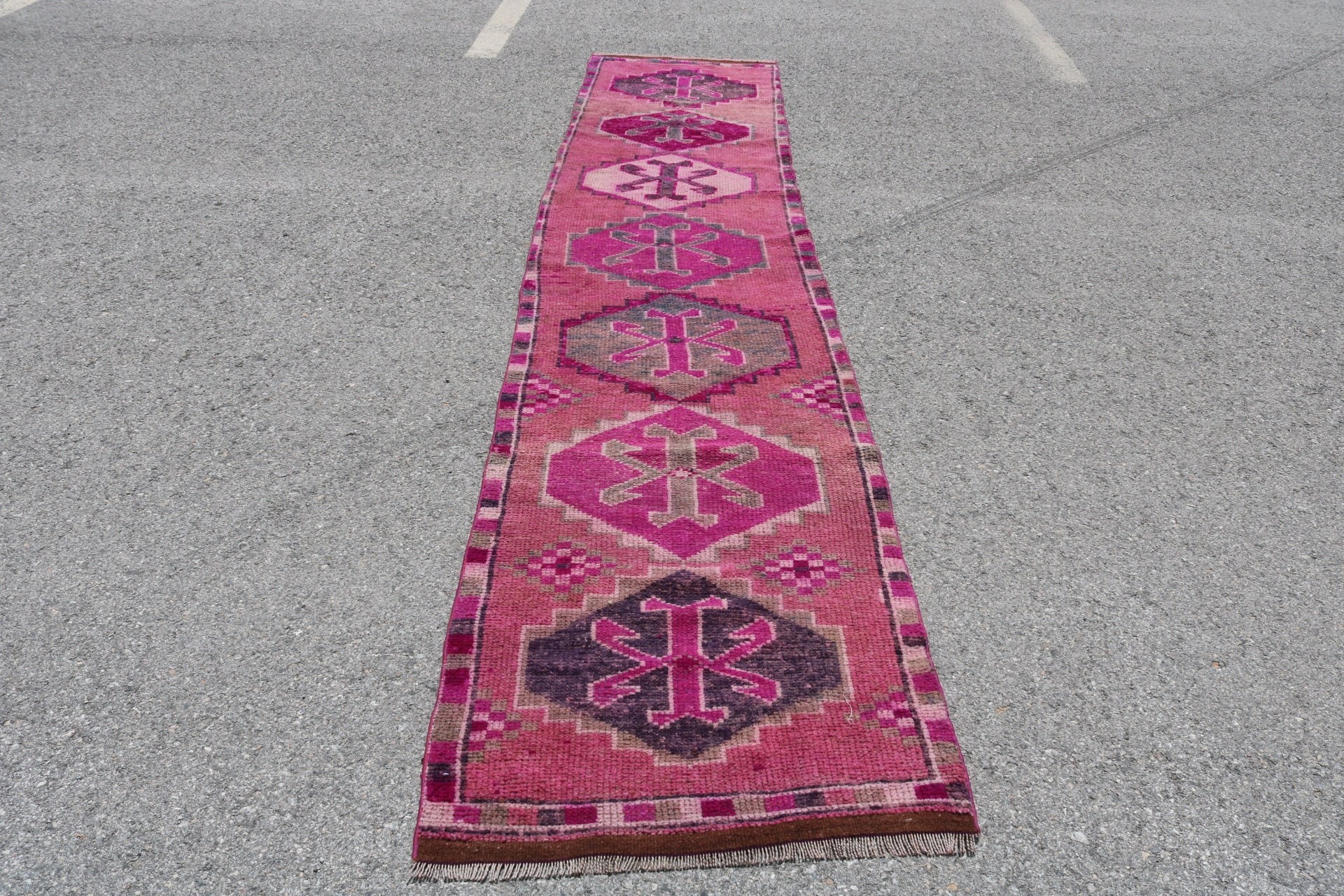 Rugs for Stair, Ethnic Rug, Turkish Rug, 2.7x15.8 ft Runner Rug, Retro Rug, Vintage Rug, Floor Rug, Kitchen Rug, Stair Rugs, Anatolian Rug
