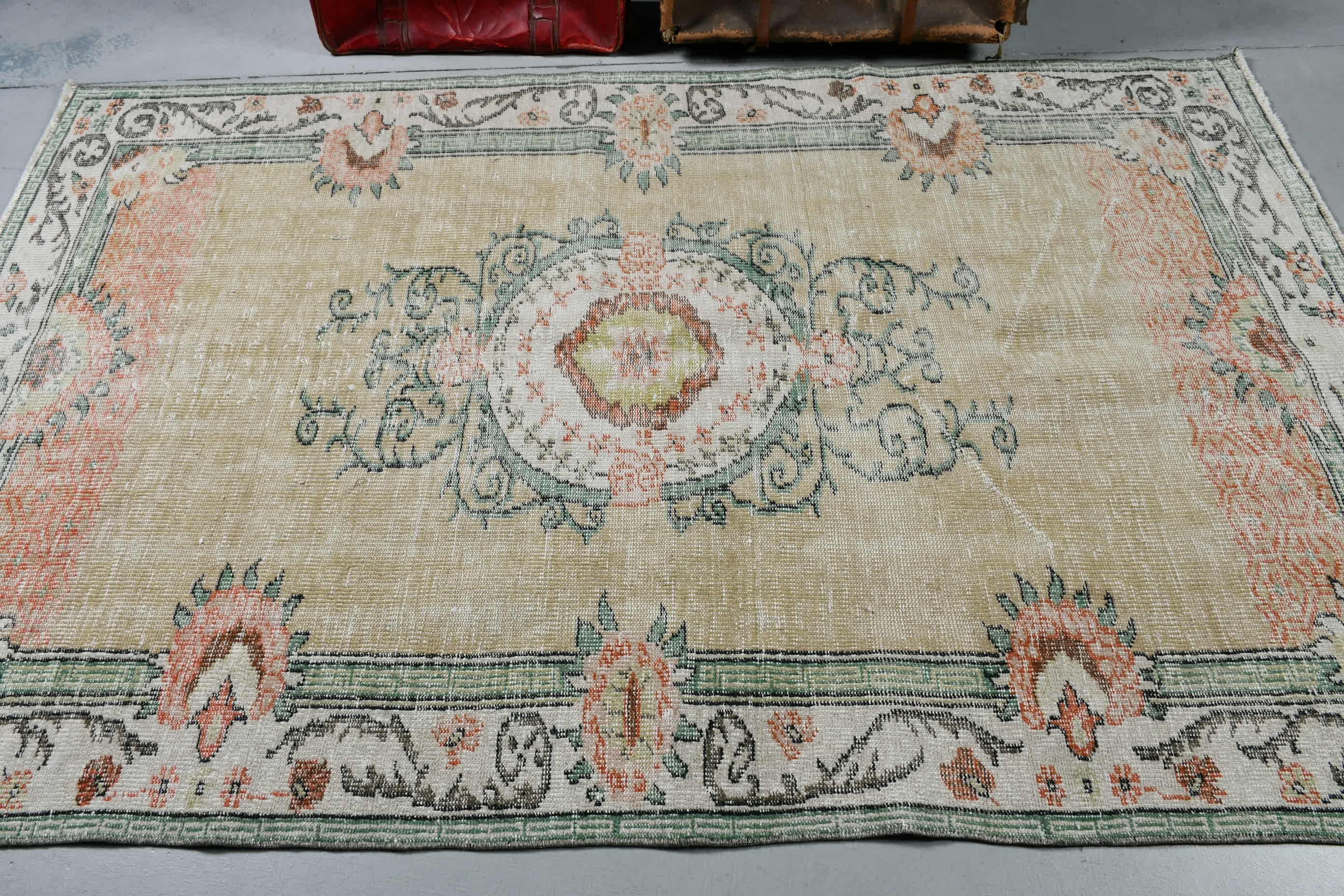 Nostaljik Halı, Yeşil Mutfak Halı, Uşak Halı, Yatak odası Halı, Oturma Odası Halı, Oturma Odası Halı, 150x237 cm Oturma odası Halı