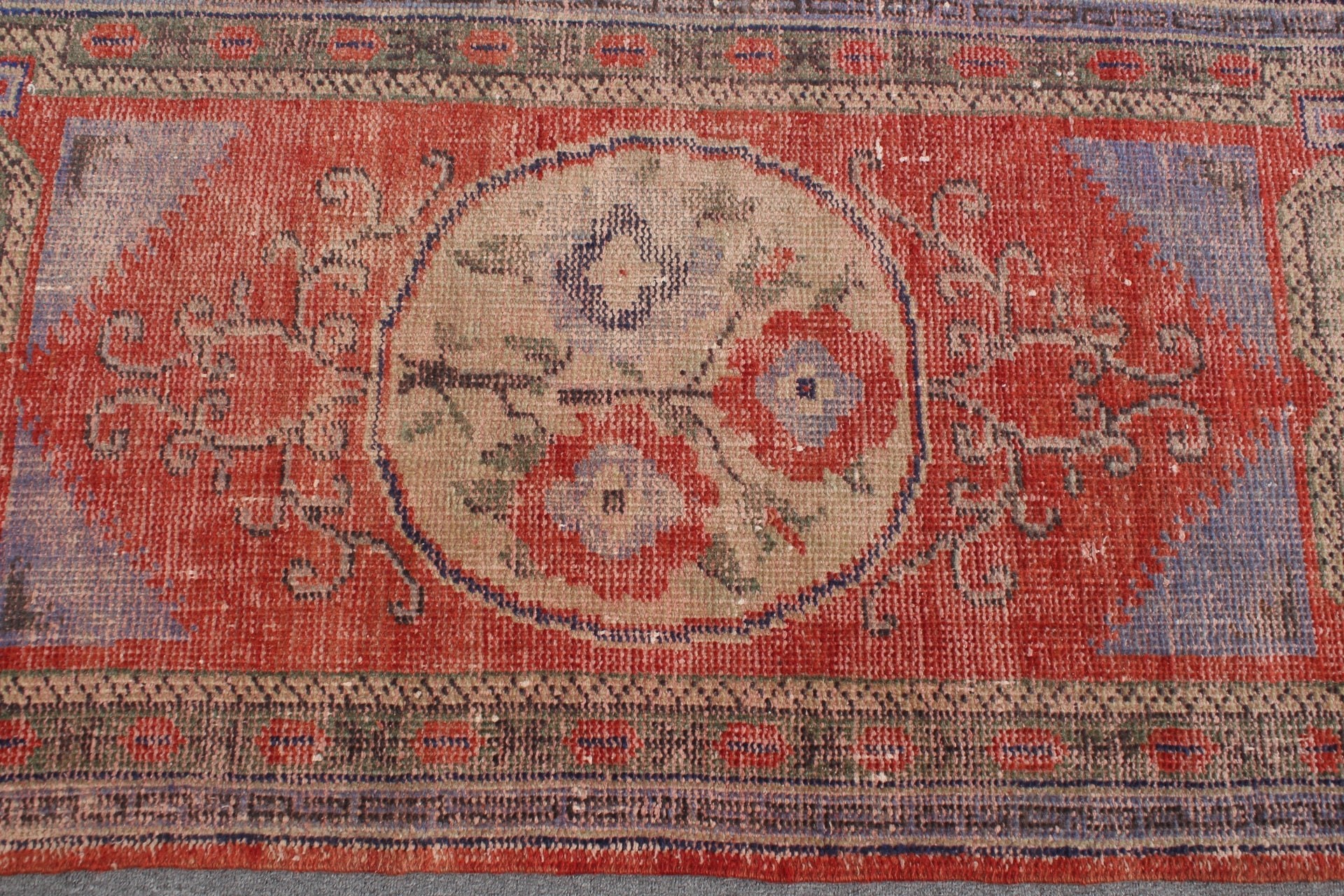 Door Mat Rug, Oriental Rug, Rugs for Door Mat, Vintage Rug, Turkish Rug, 2.6x4.6 ft Small Rug, Kitchen Rugs, Red Floor Rugs, Bedroom Rugs