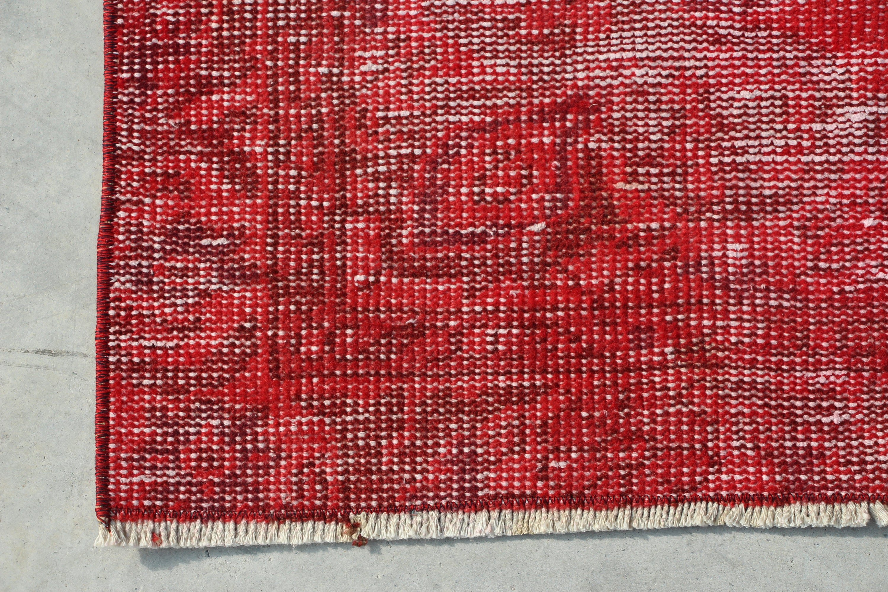 Türk Halıları, Yer Halısı, Vintage Halı, Koridor Halıları, 2.4x6.4 ft Runner Halısı, Oushak Halısı, Koridor Halıları, Koridor Halısı, Kırmızı Oushak Halıları