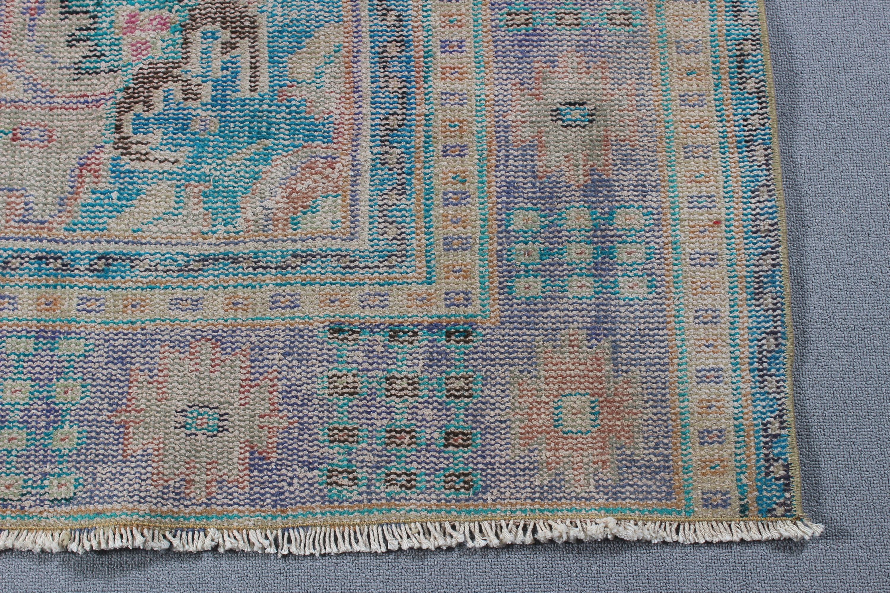 Türk Halısı, Büyük Boho Halıları, Yemek Odası Halısı, Etnik Halı, Vintage Halı, Sarı Oushak Halısı, Oushak Halısı, Bildiri Halısı, 6,4x9,2 ft Büyük Halılar