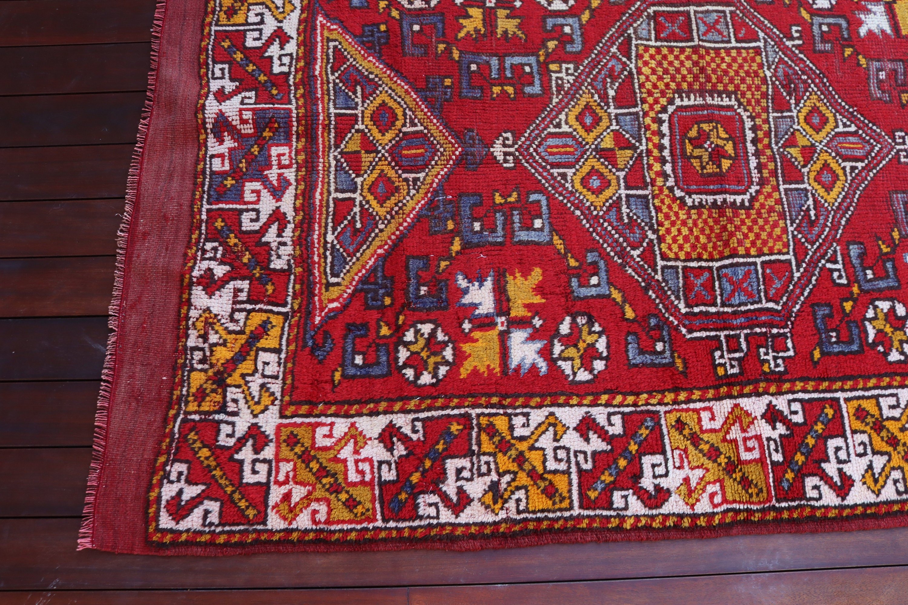 Vintage Rug, Nursery Rugs, Handwoven Rug, Oriental Rugs, Red Home Decor Rug, Entry Rug, Bohemian Rugs, 3.7x5.9 ft Accent Rugs, Turkish Rug