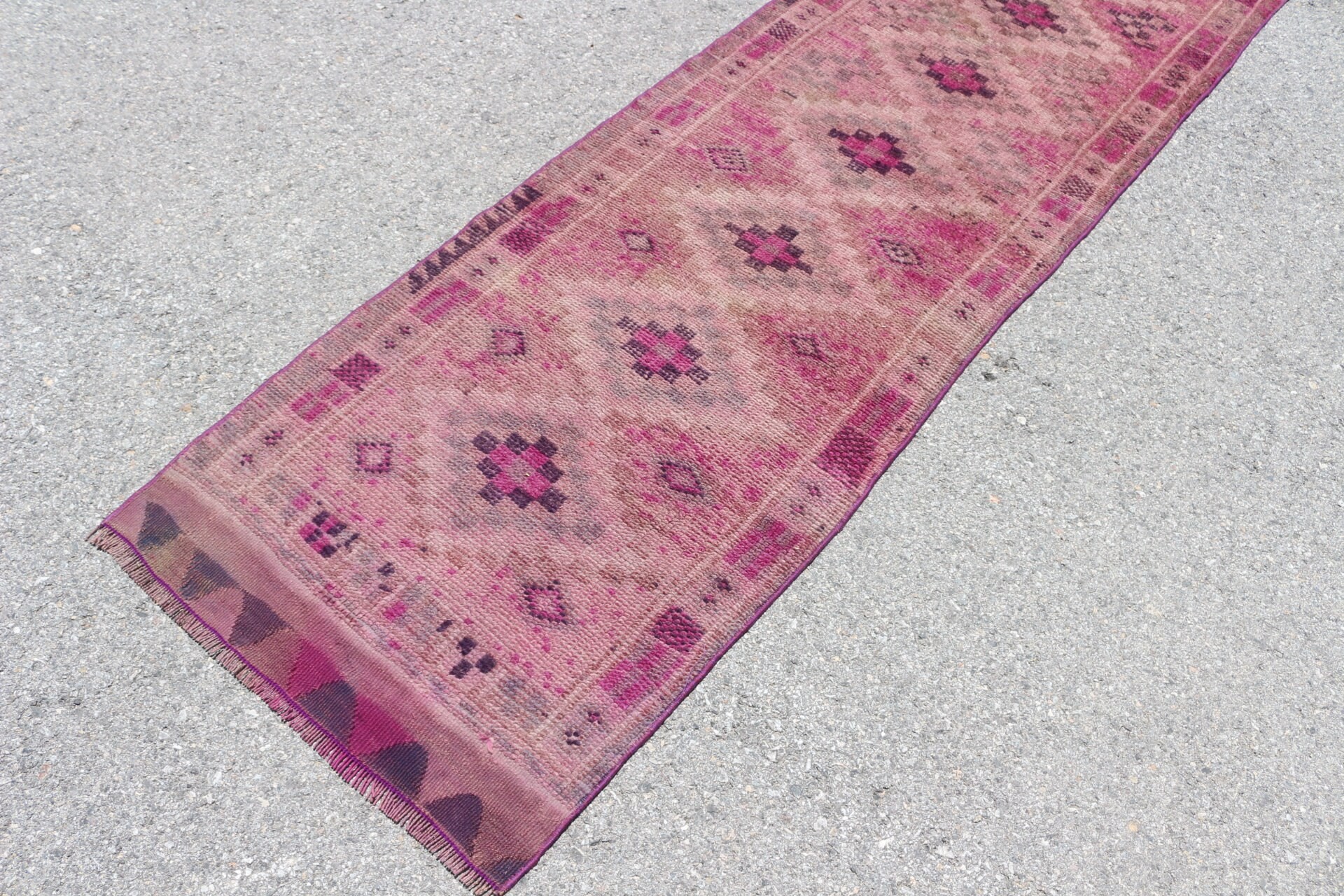 Fas Halıları, Türk Halısı, Koridor Halısı, 2,4x11 ft Runner Halısı, Ev Dekorasyonu Halıları, Pembe Yer Halısı, Vintage Halılar, Mutfak Halıları, Sanat Halısı