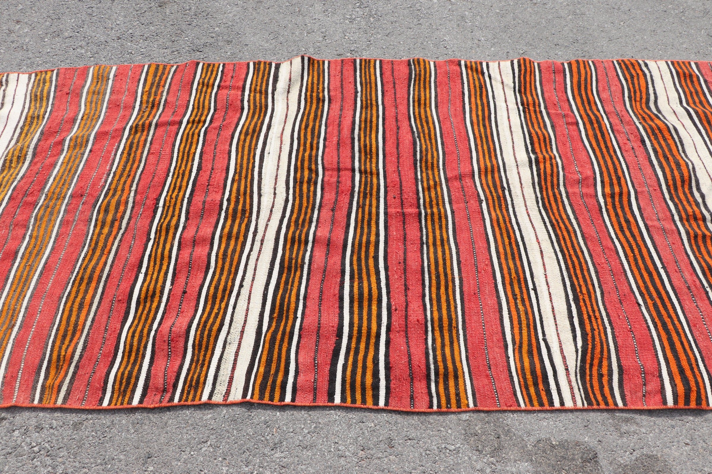 İç Mekan Halıları, 3.8x9.2 ft Alan Halısı, Yün Halısı, Türk Halıları, Kırmızı Ev Dekor Halısı, Kilim, Yatak Odası Halısı, Vintage Halılar, Sanat Halısı, Çocuk Halıları