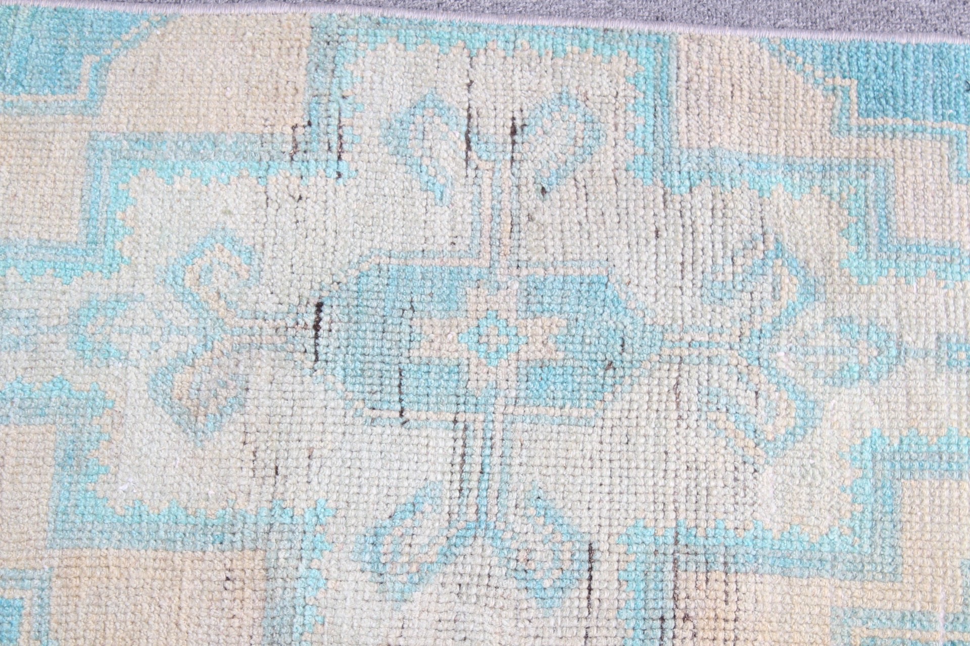 Nursery Rug, Vintage Rug, 1.3x3.8 ft Small Rug, Turkish Rugs, Oushak Rug, Green Antique Rugs, Wall Hanging Rug, Natural Rug