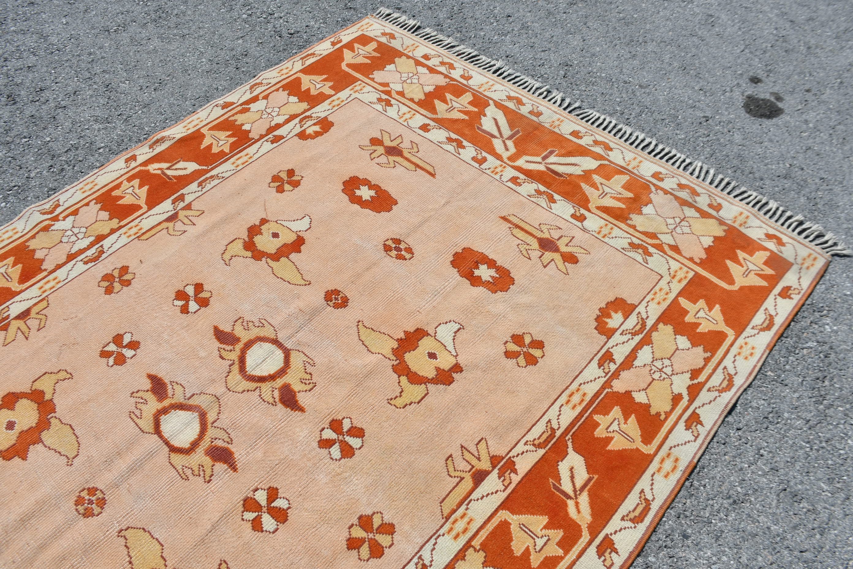 Living Room Rug, Kitchen Rug, Muted Rug, Rugs for Salon, Bedroom Rugs, Salon Rugs, 5.7x8.6 ft Large Rugs, Turkish Rug, Vintage Rugs