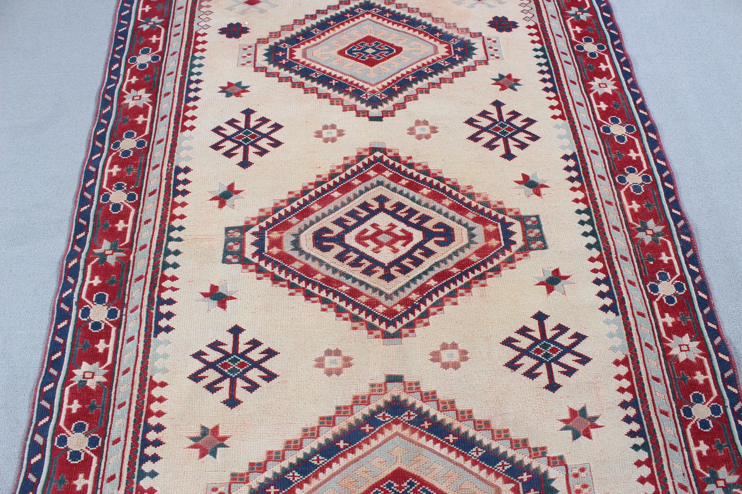 Fas Halısı, Türk Halıları, Oturma Odası Halısı, Bej Antika Halı, Boho Halıları, 4.6x6.6 ft Alan Halısı, Yatak Odası Halıları, Lüks Halılar, Vintage Halılar