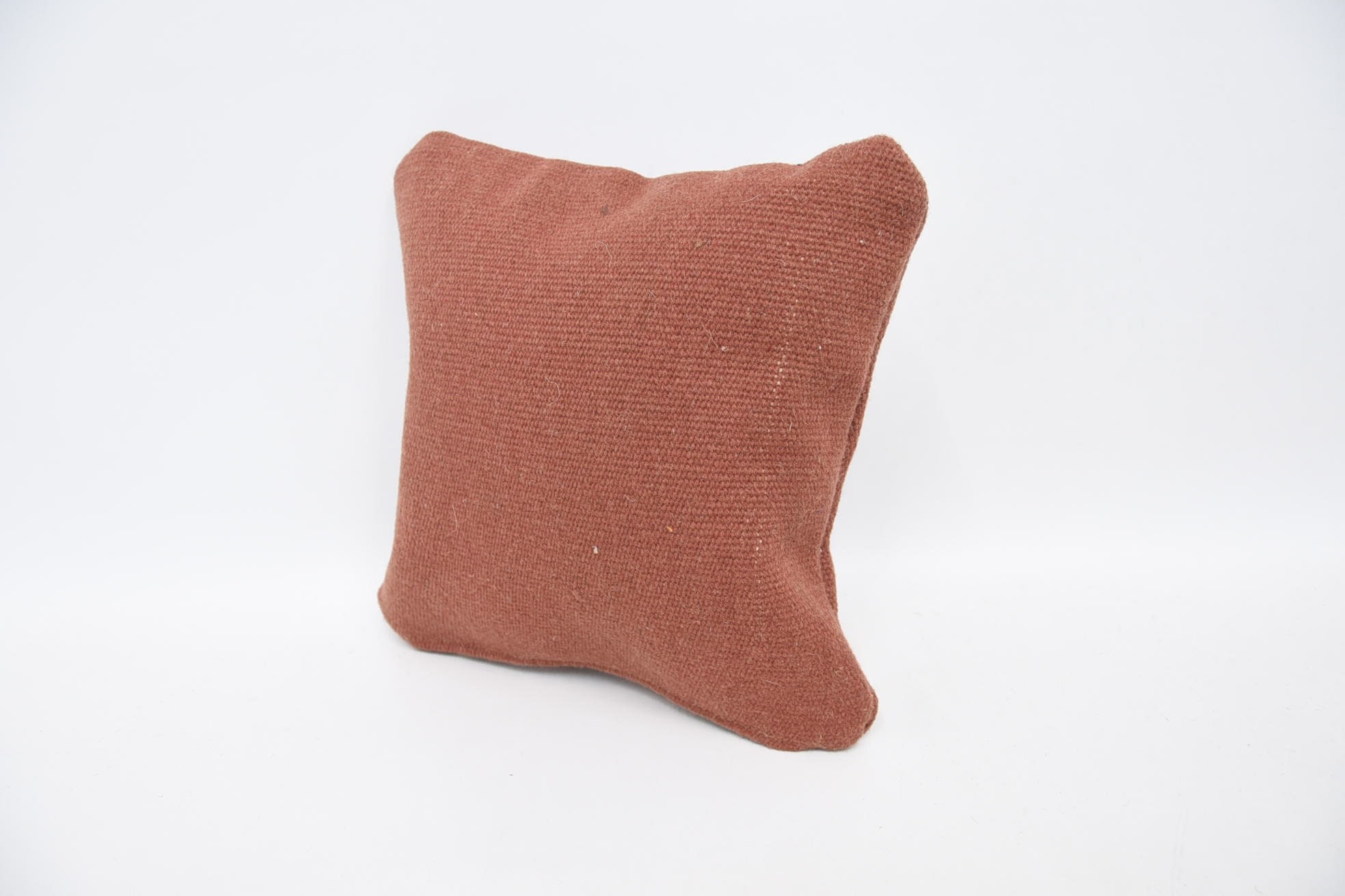 Kilim Pillow Cover, Throw Kilim Pillow, 12"x12" Red Pillow Cover, Bright Cushion Cover, Patio Pillow Cover, Vintage Kilim Throw Pillow