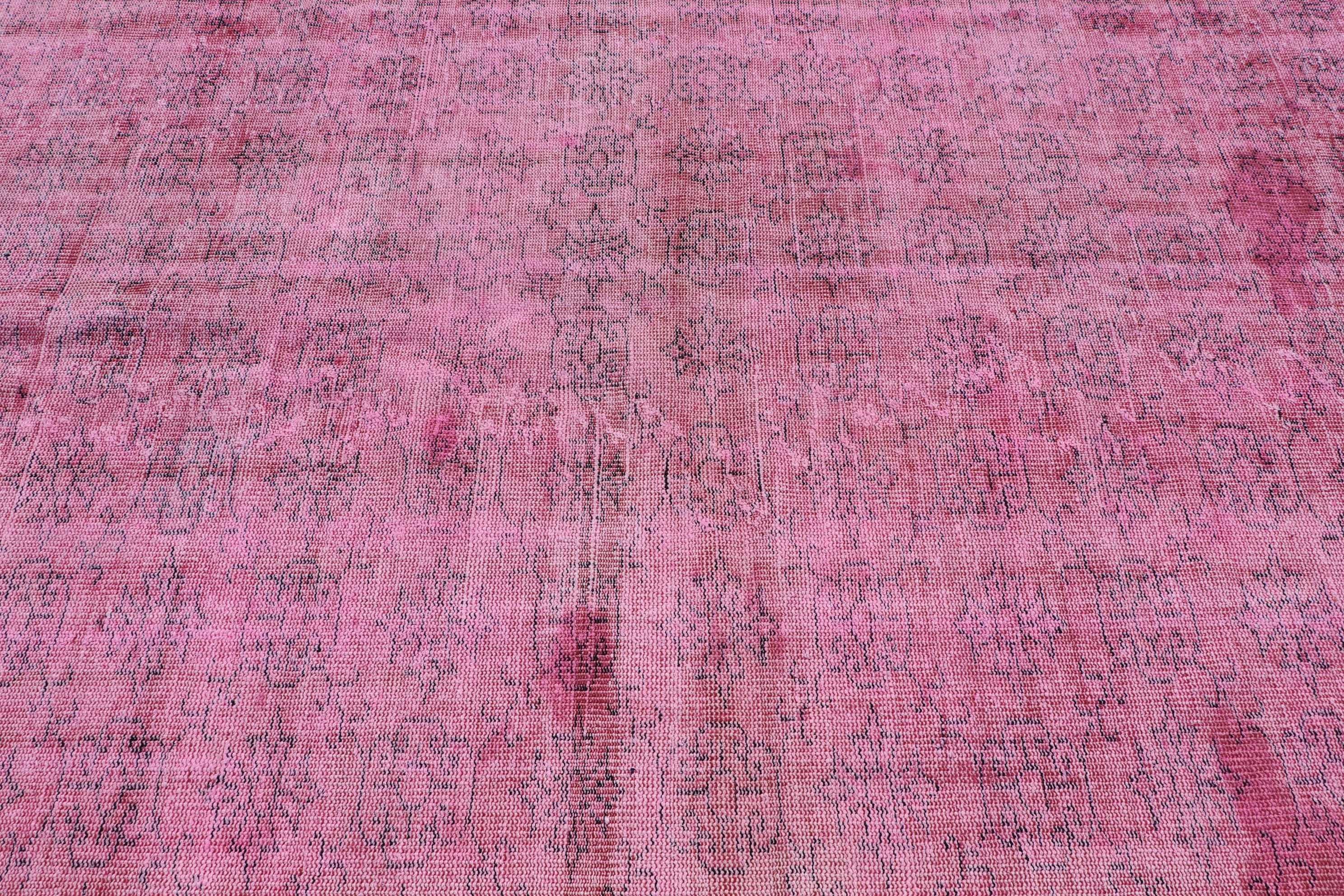 Cool Rug, Floor Rug, 5.3x10.4 ft Large Rugs, Bedroom Rugs, Pink Home Decor Rug, Rugs for Bedroom, Living Room Rug, Turkish Rug, Vintage Rug