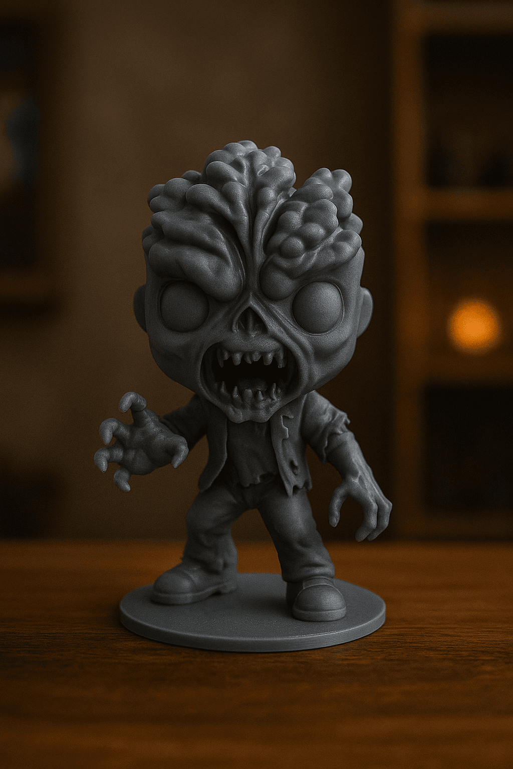 Last of Us Clicker (Boyalarıyla Birlikte)