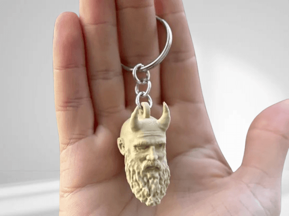 God Of War Mimir Anahtarlık