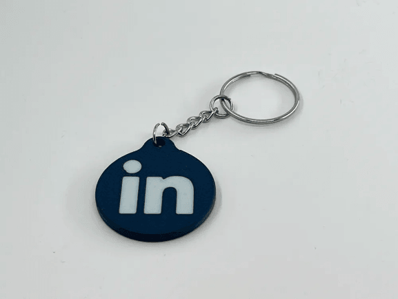 LinkedIn NFC Anahtarlık