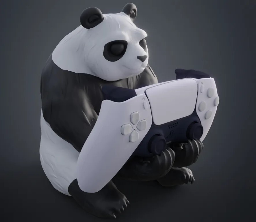 Sevimli Panda PS4 Kol Tutacağı