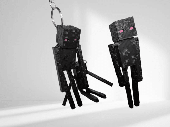 Minecraft Enderman Anahtarlık