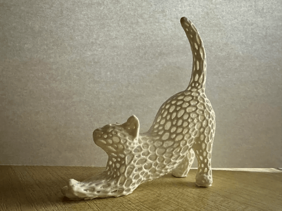 Gerinen Kedi Heykeli