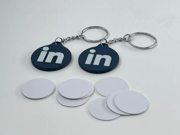 LinkedIn NFC Anahtarlık