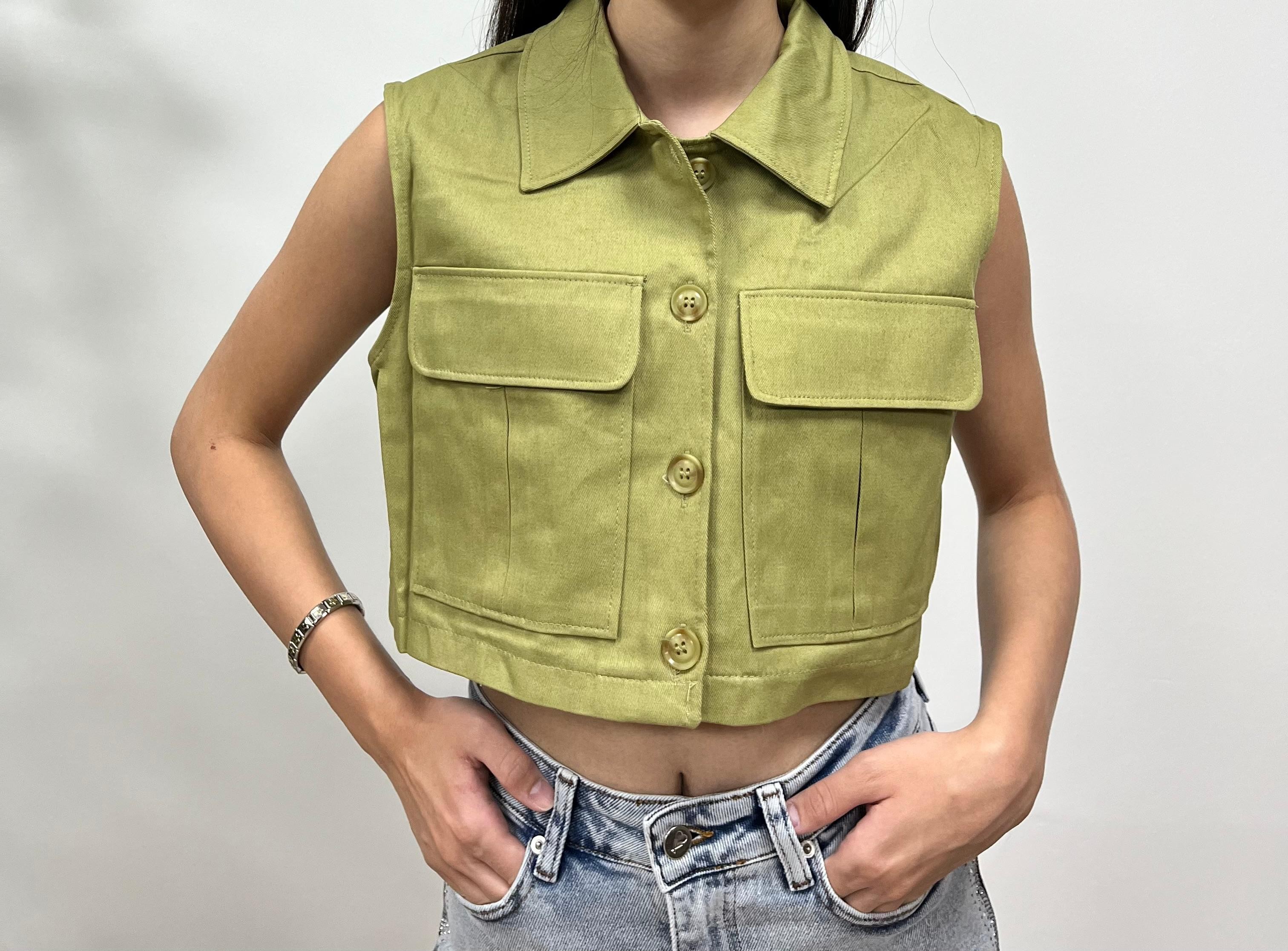 Cepli Crop Yelek