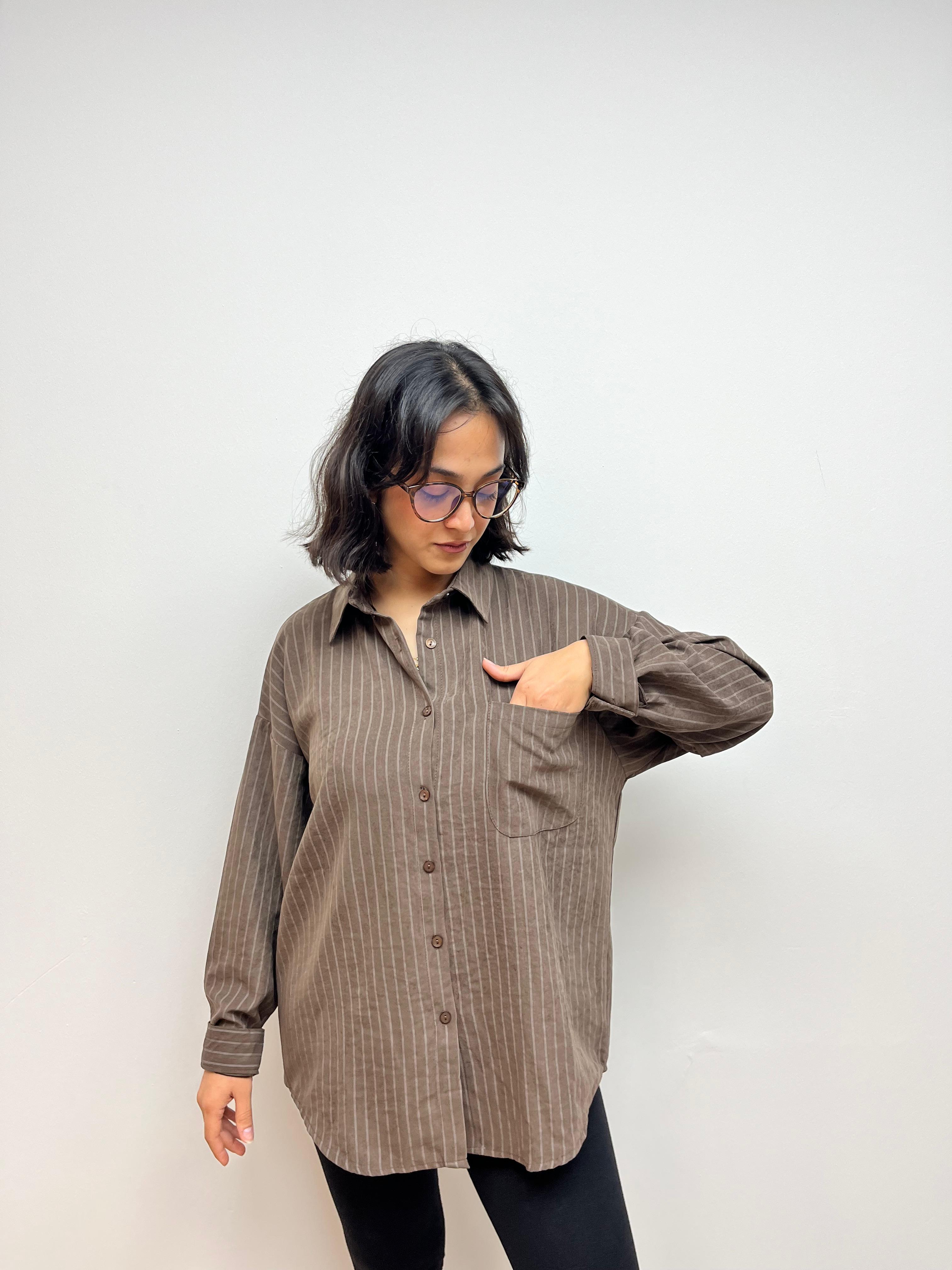 Rahat Kalıp Oversize Gömlek