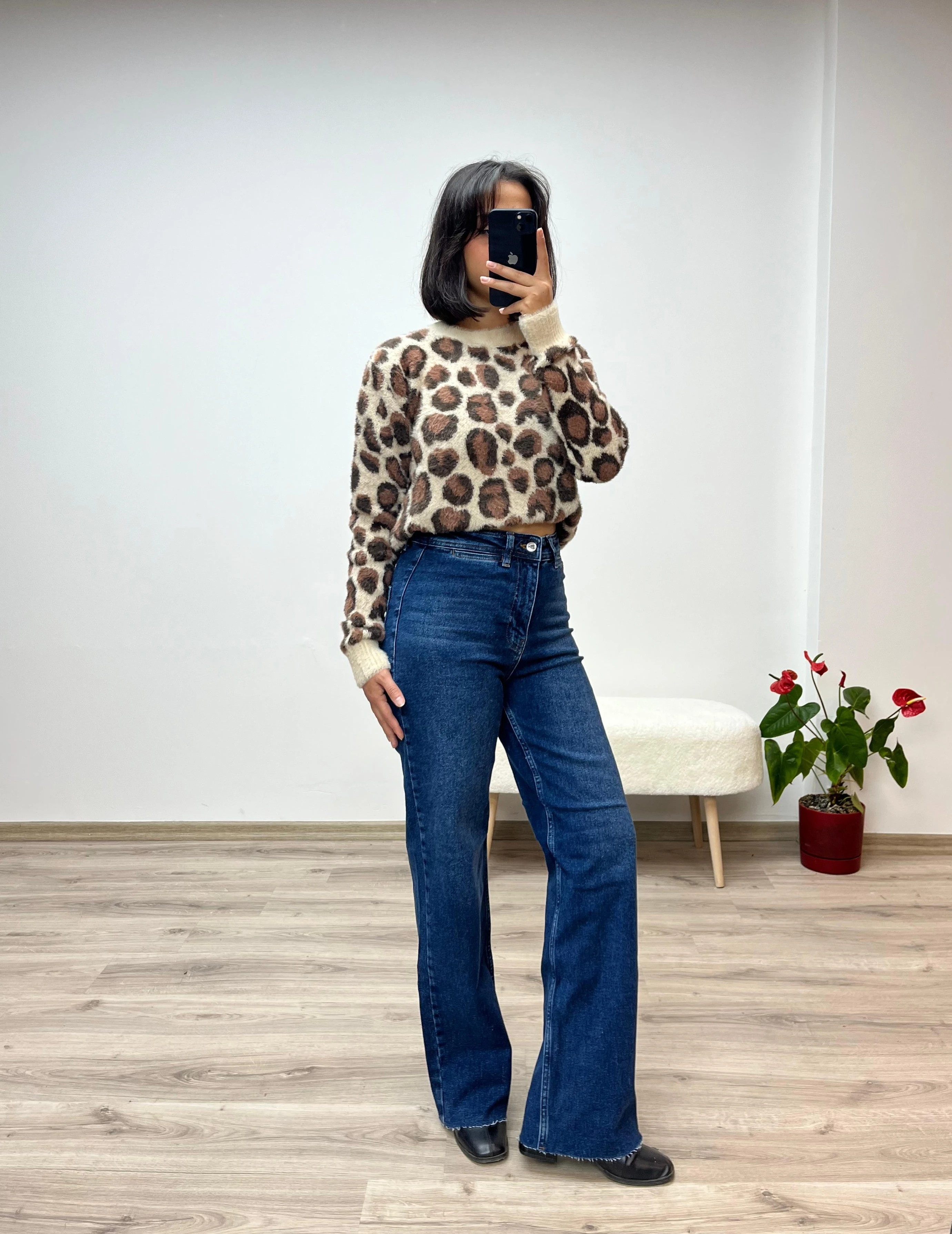 Bol Paça Palazzo Kot Pantolon