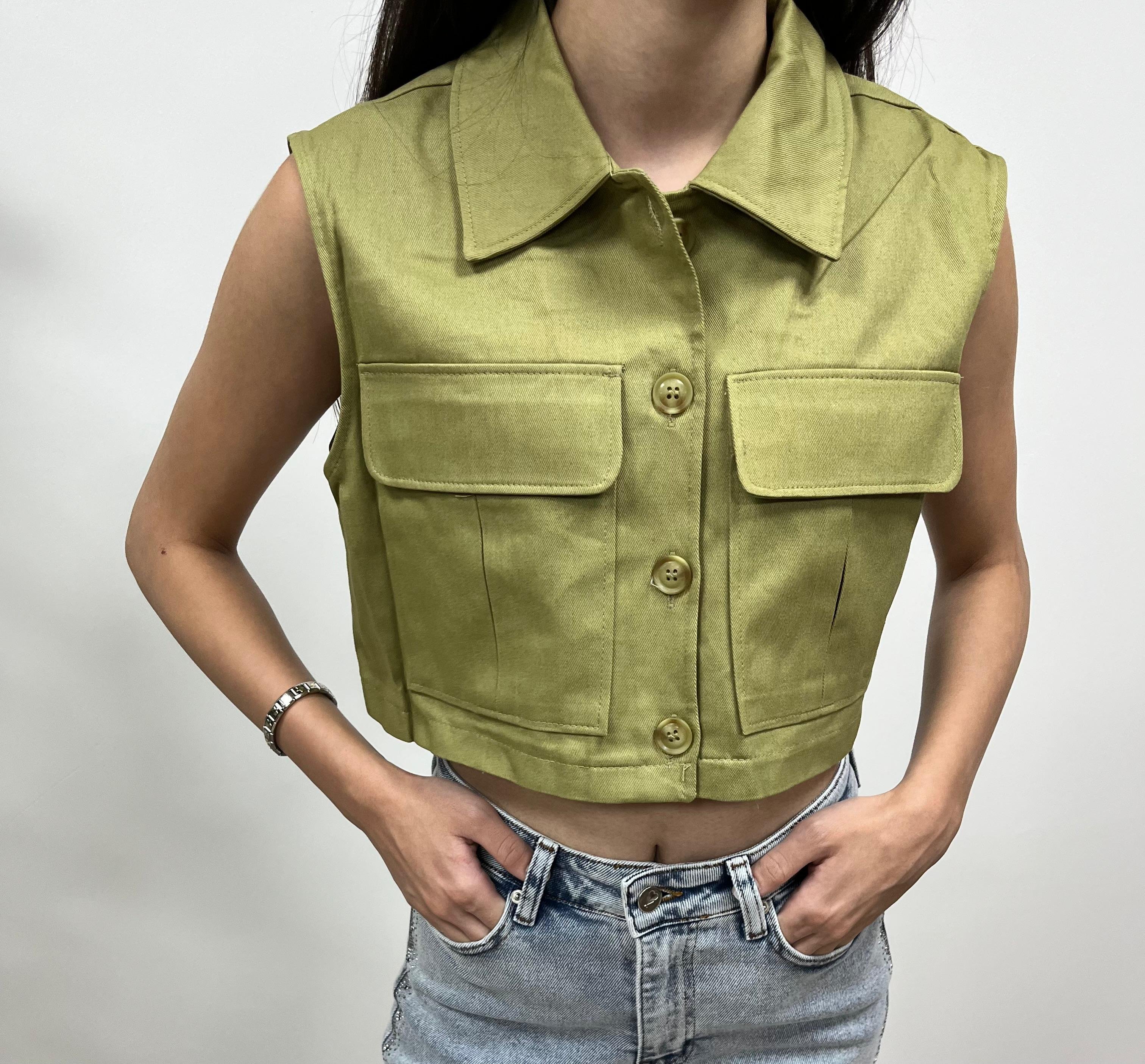 Cepli Crop Yelek