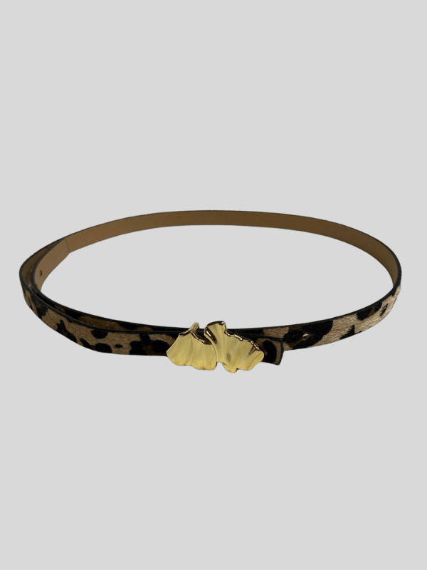 Gold Tokalı Kemer  - LEOPAR