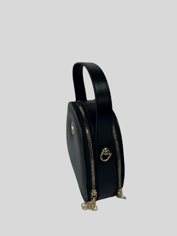 ÇİFT FERMUARLI OVAL ÇANTA