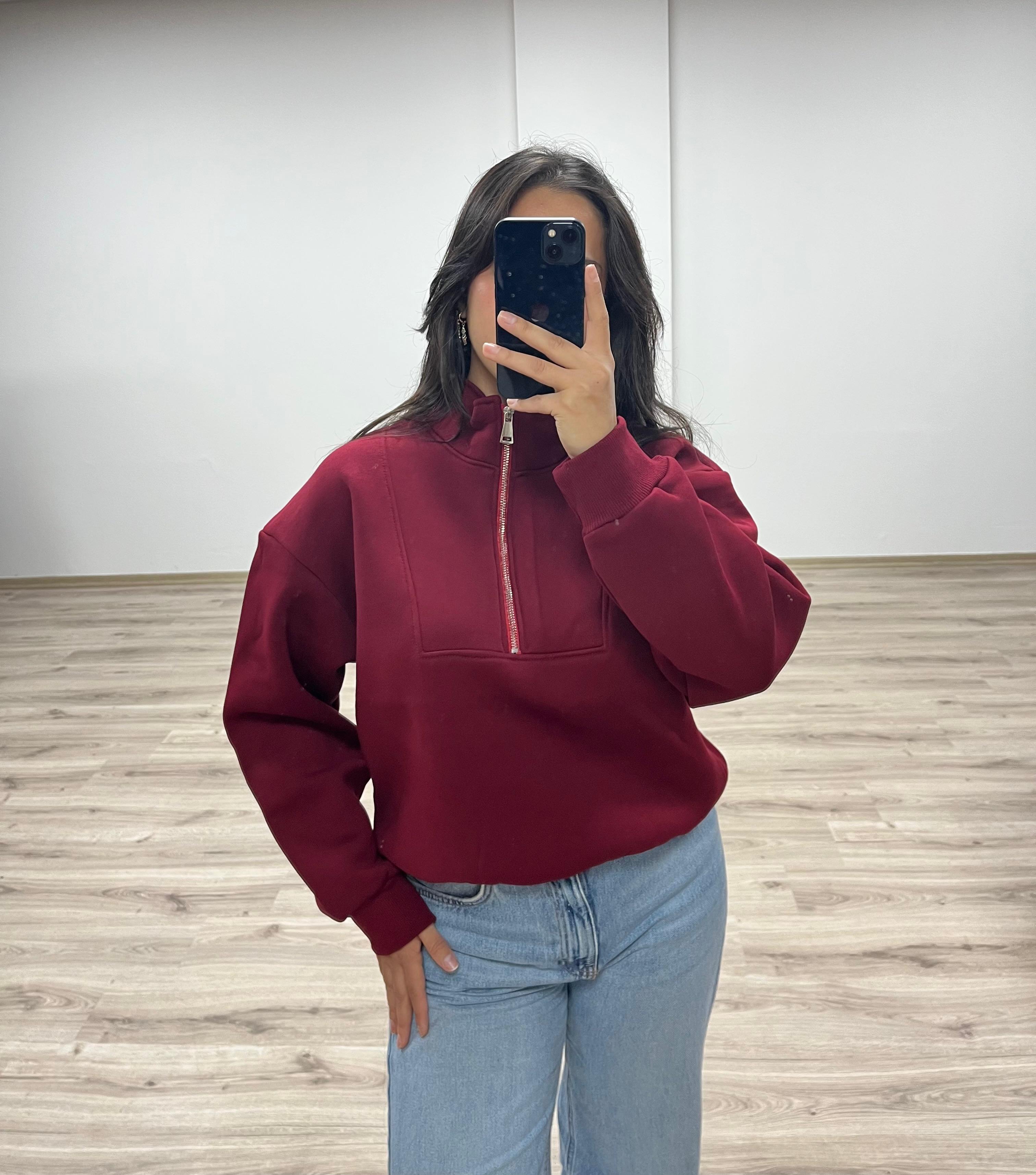 3 İplik Şardonlu Sweatshirt
