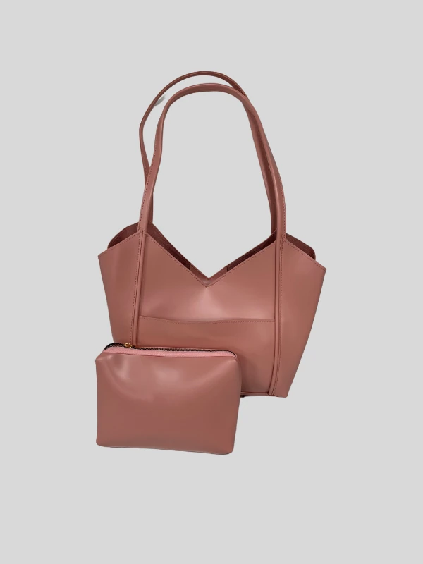 VERA V KESİM OMUZ ÇANTASI & MAKYAJ ÇANTASI SETİ