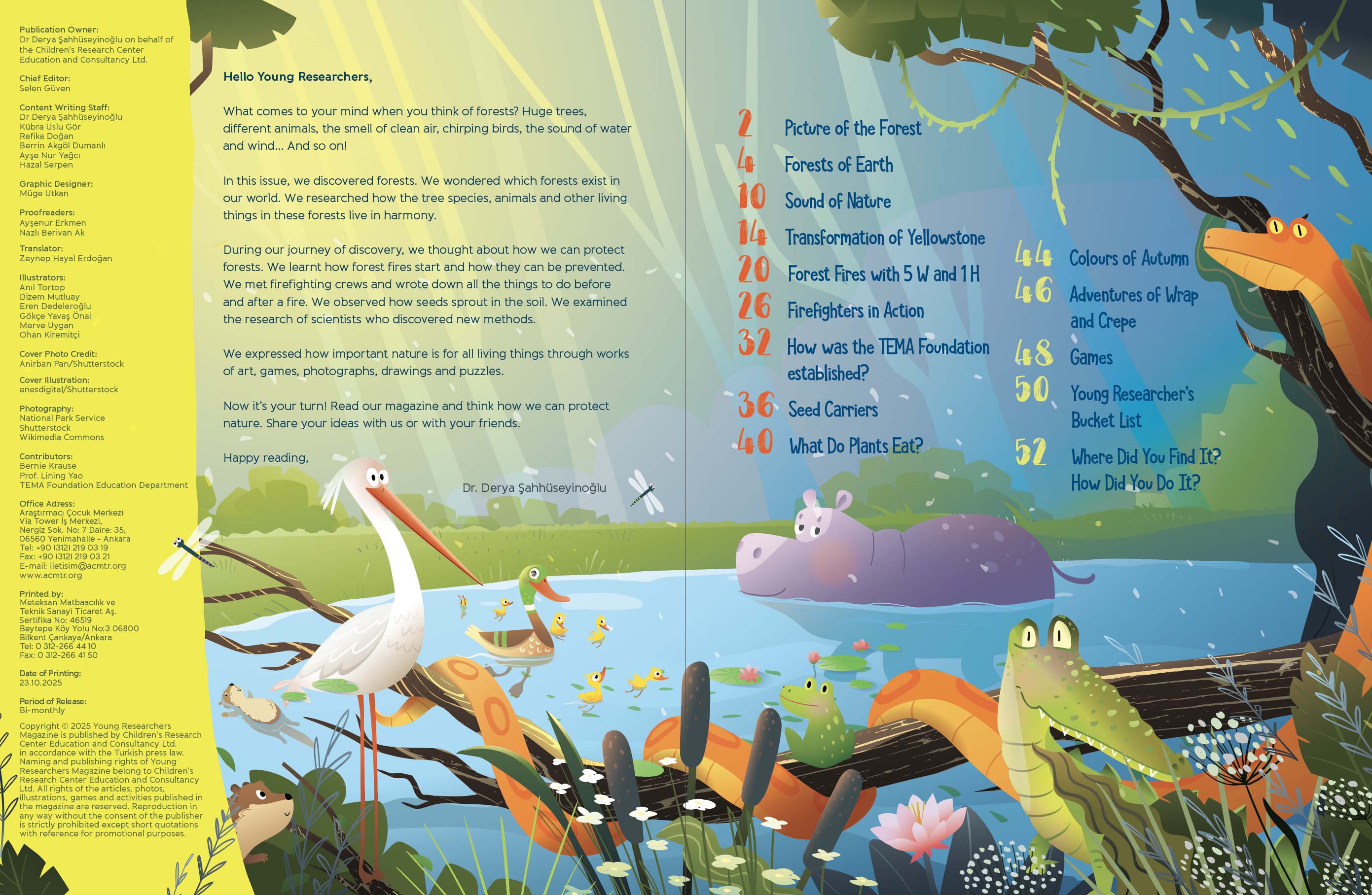 Young Researchers Issue 68: How Can We Protect Forests?