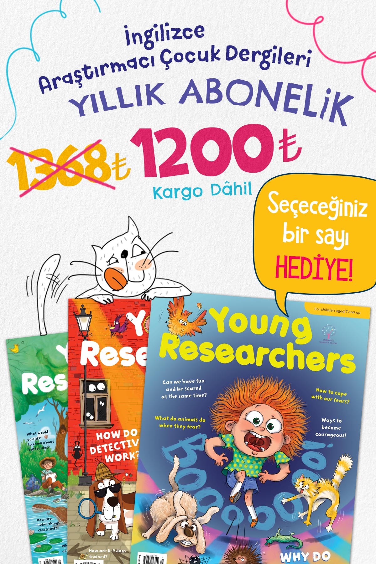 Young Researchers Magazine Yıllık Abonelik