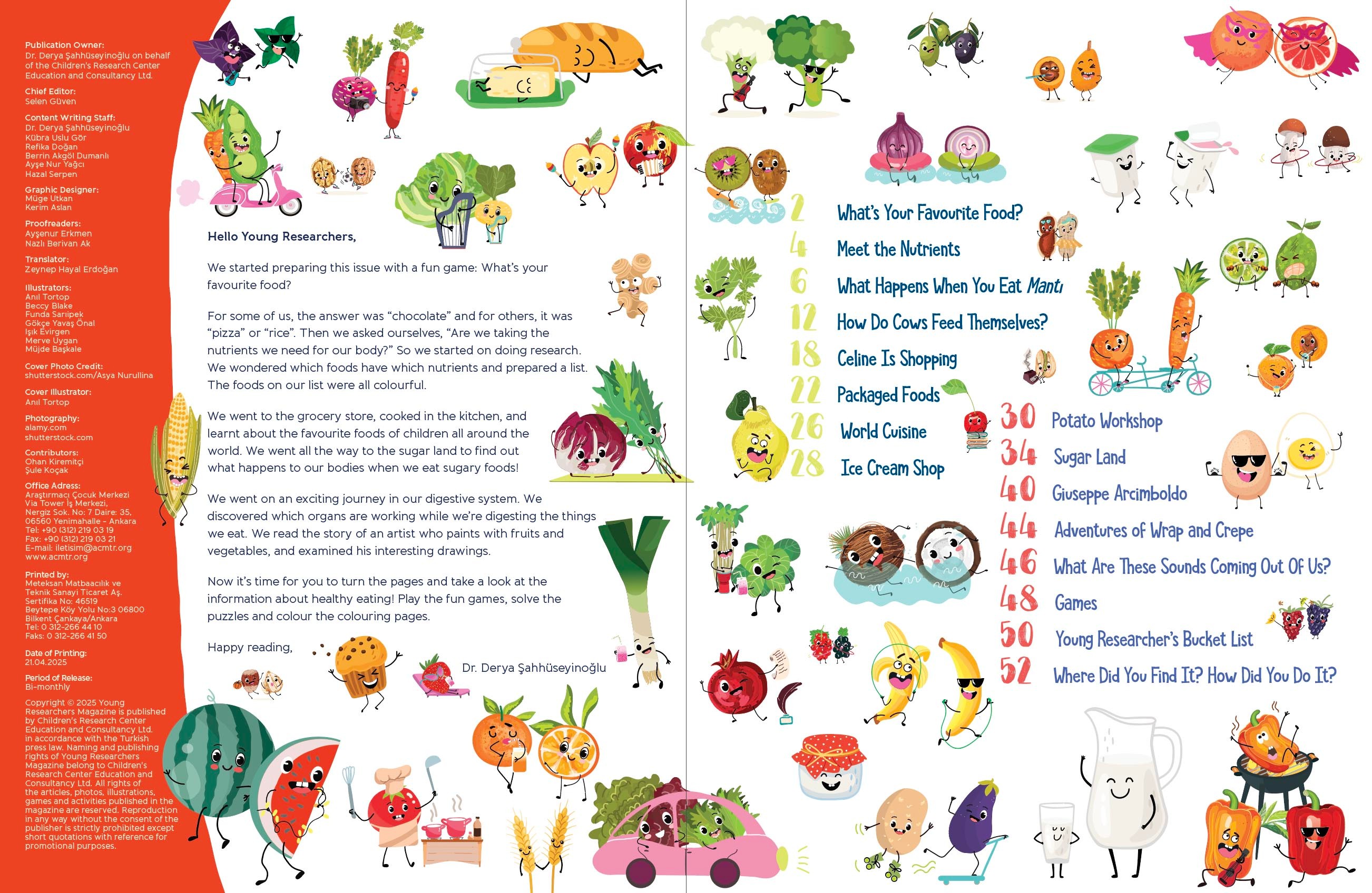 Young Researchers Issue 65: What's Your Favourite Food?