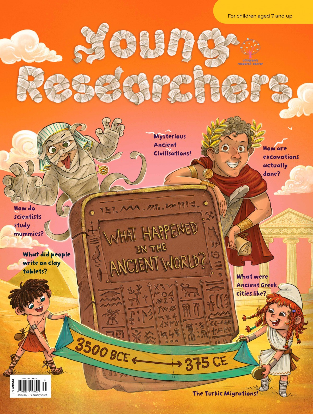 Young Researchers Issue 51: What Happened in the Ancient World