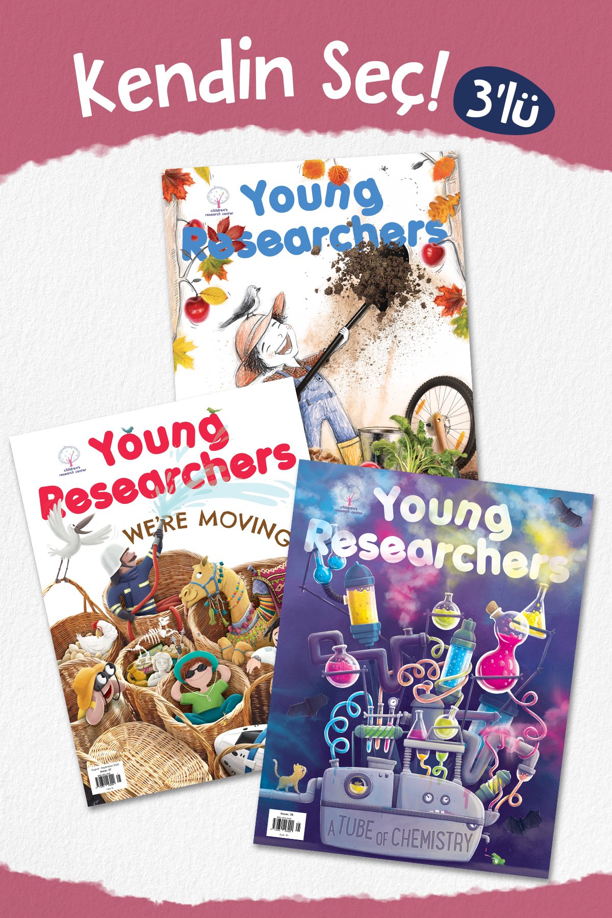 Young Researchers - Kendin Seç 3'lü Set
