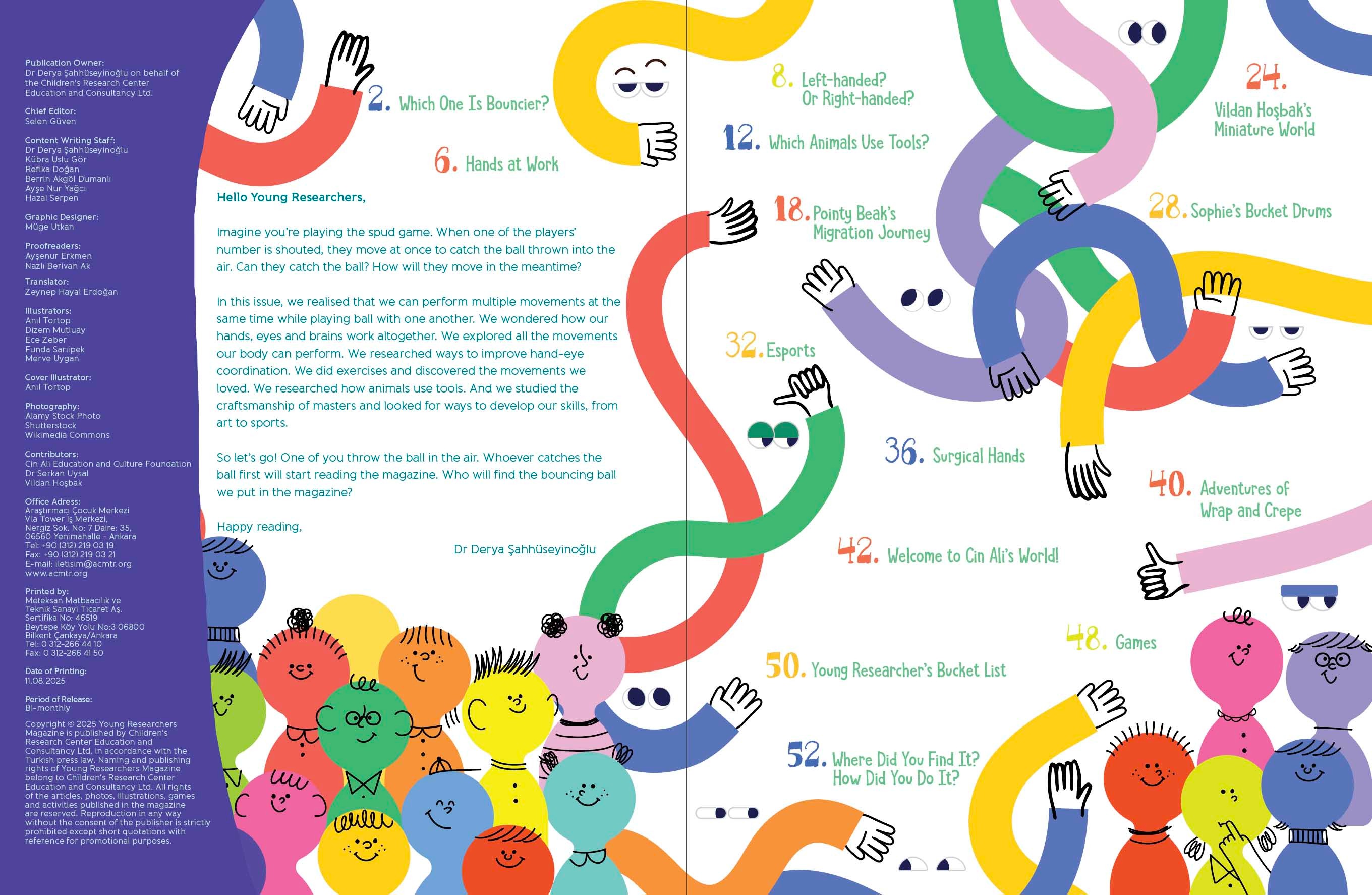 Young Researchers Issue 67: HAND, EYE, and BRAIN - How Do They Work Together?
