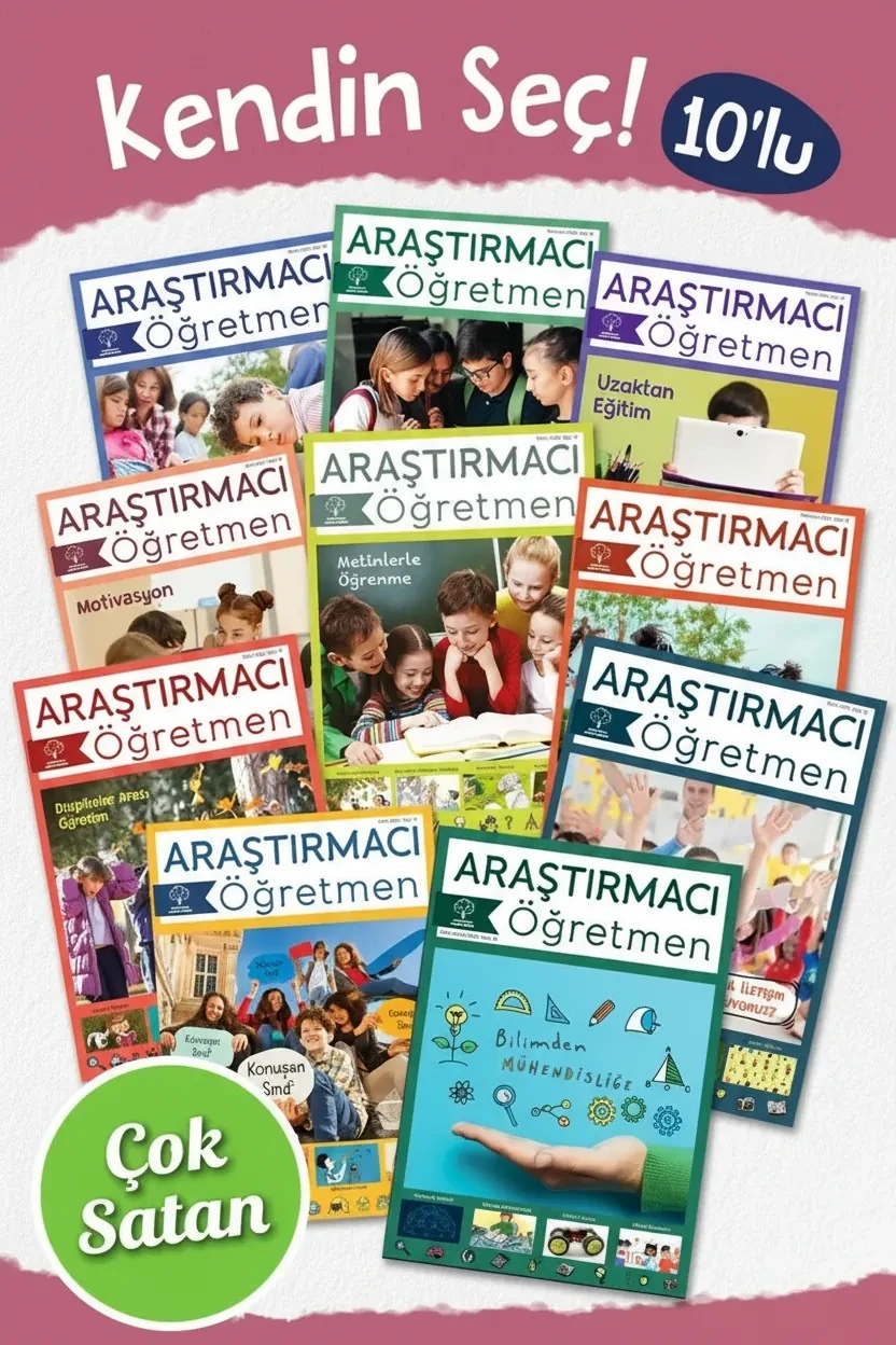 Araştırmacı Öğretmen - Kendin Seç 10'lu Set