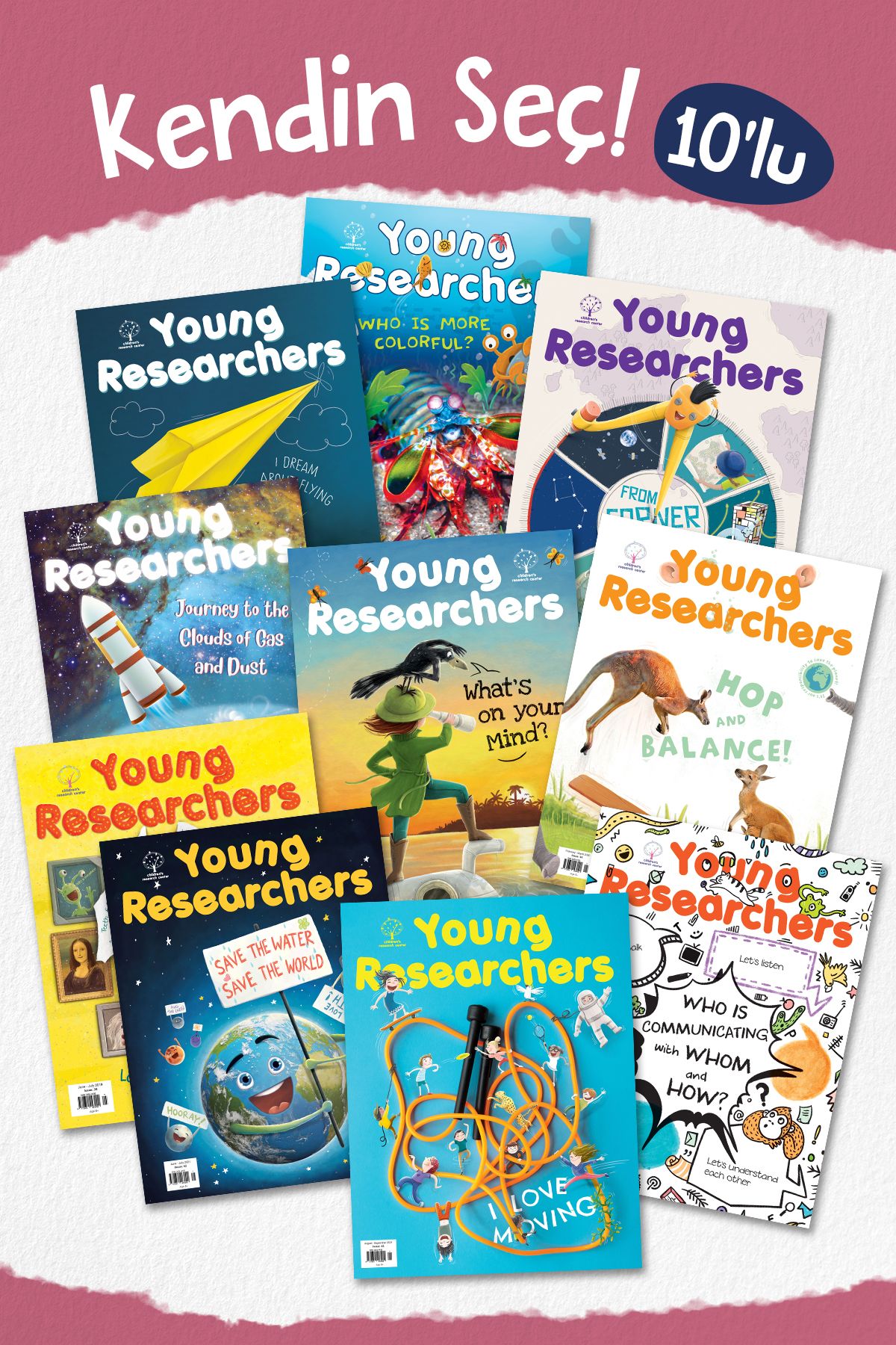 Young Researchers - Kendin Seç 10'lu Set