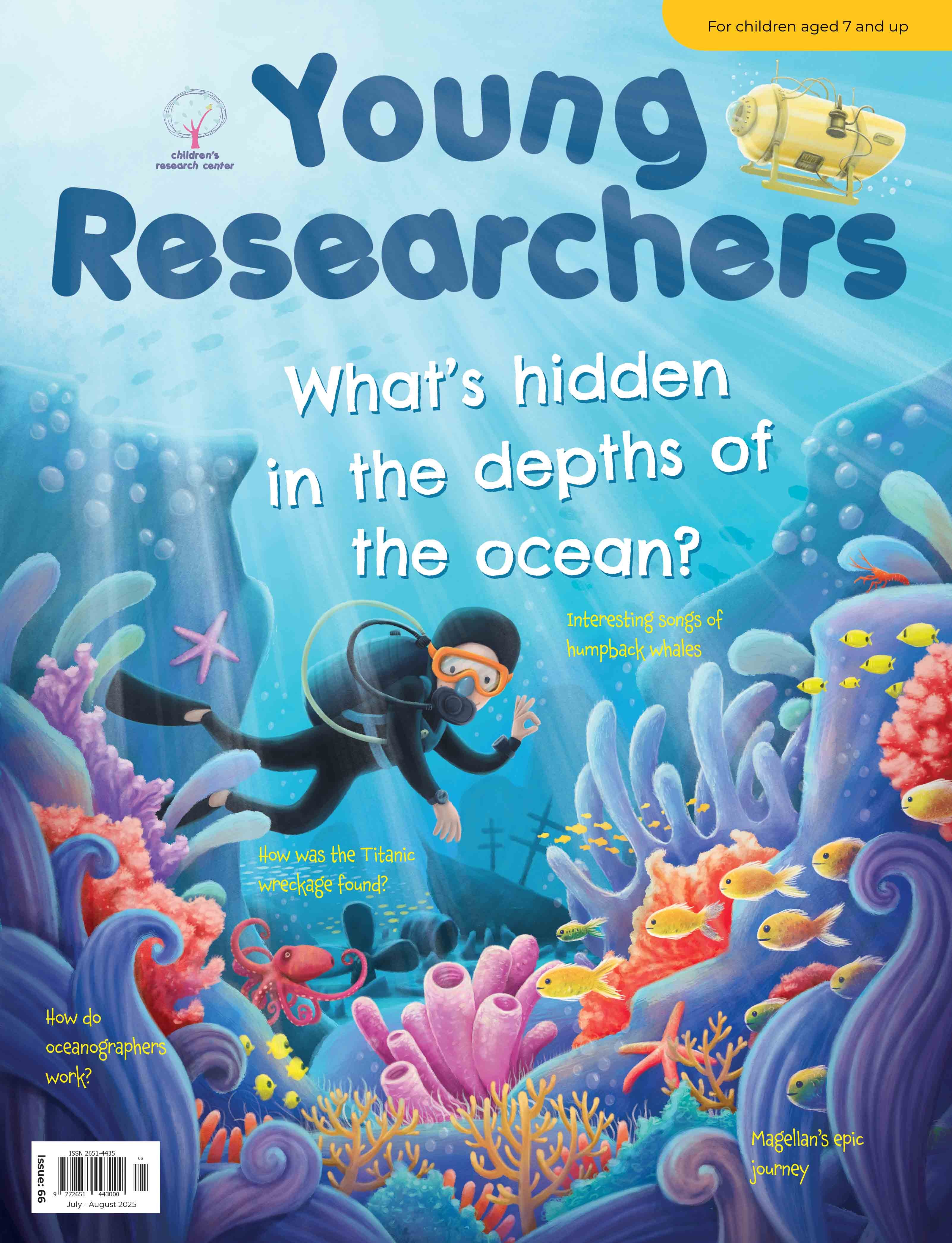 Young Researchers Issue 66: What's Hidden in the Depths of the Ocean?