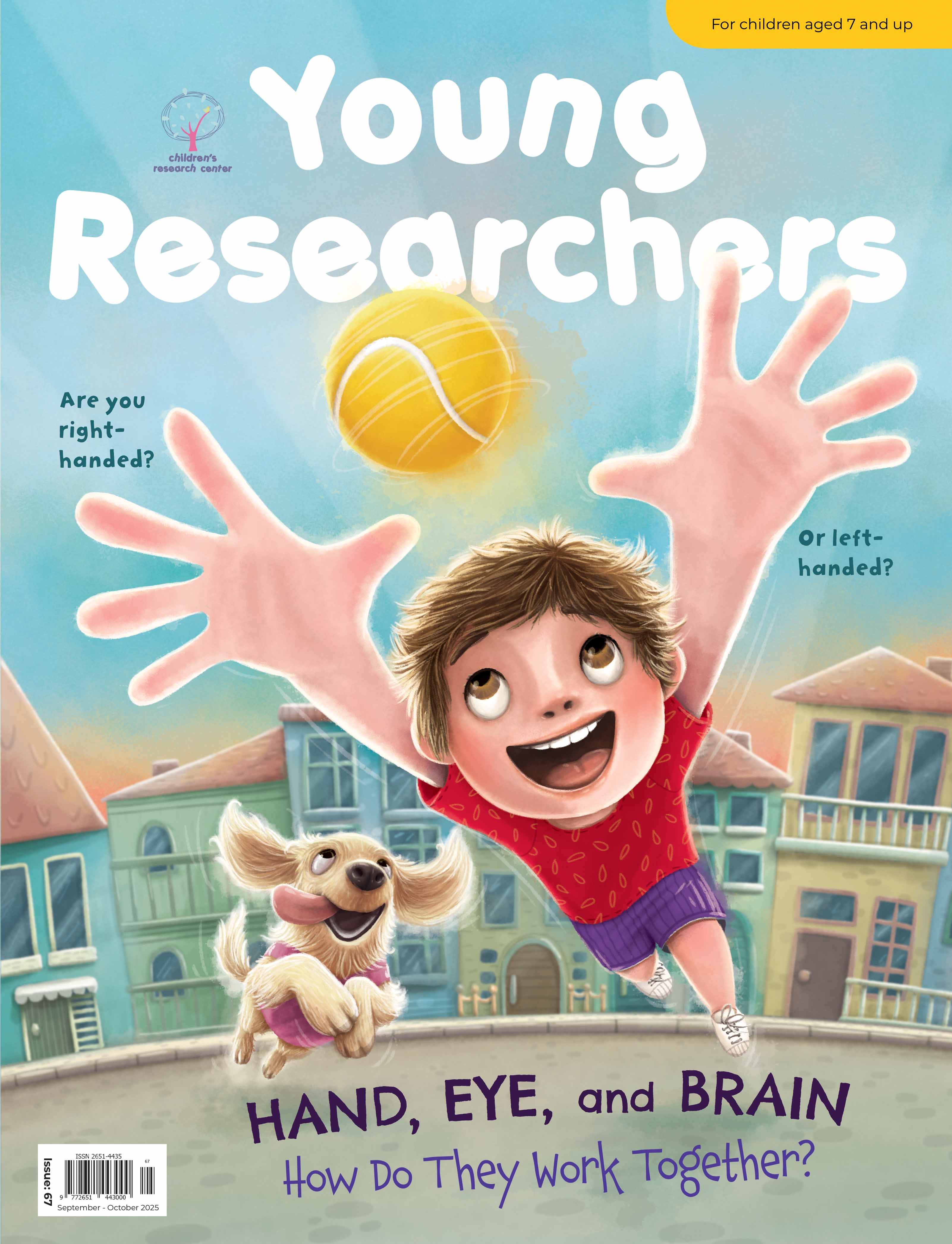 Young Researchers Issue 67: HAND, EYE, and BRAIN - How Do They Work Together?