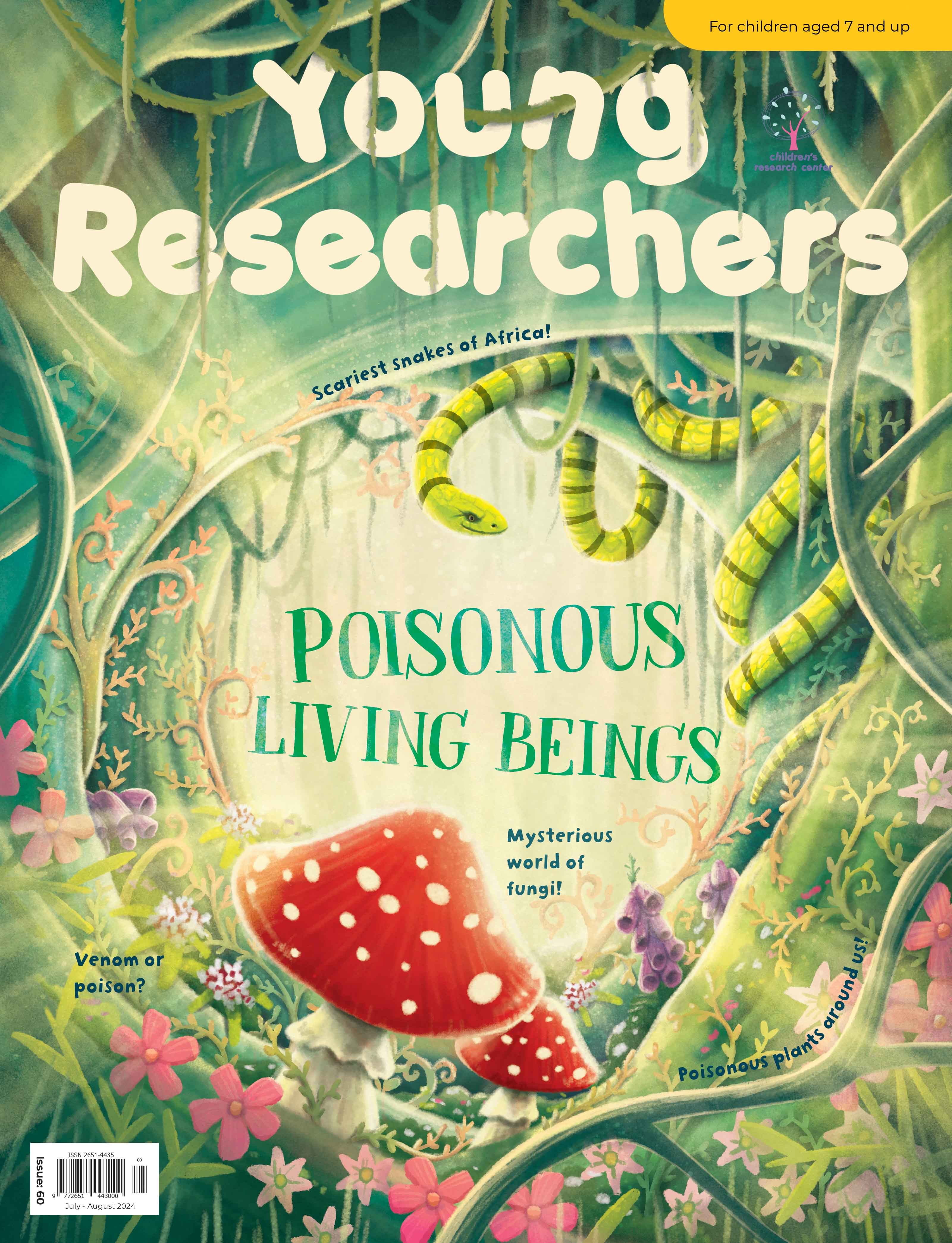 Young Researchers Issue 60: Poisonous Living Beings