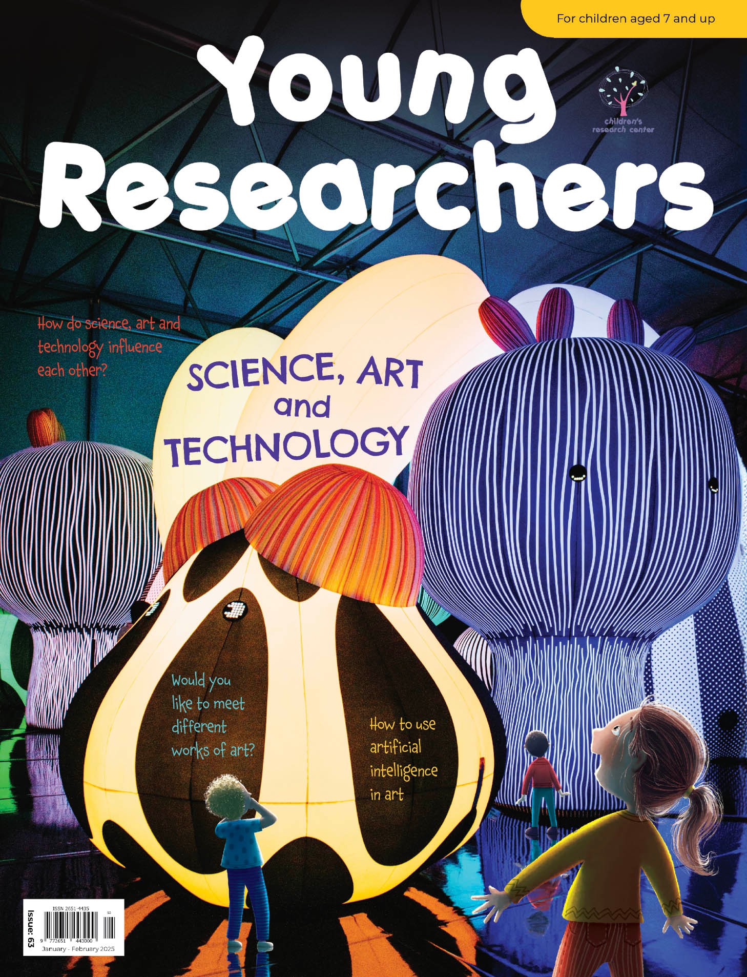 Young Researchers Issue 63: Science, Art and Technology