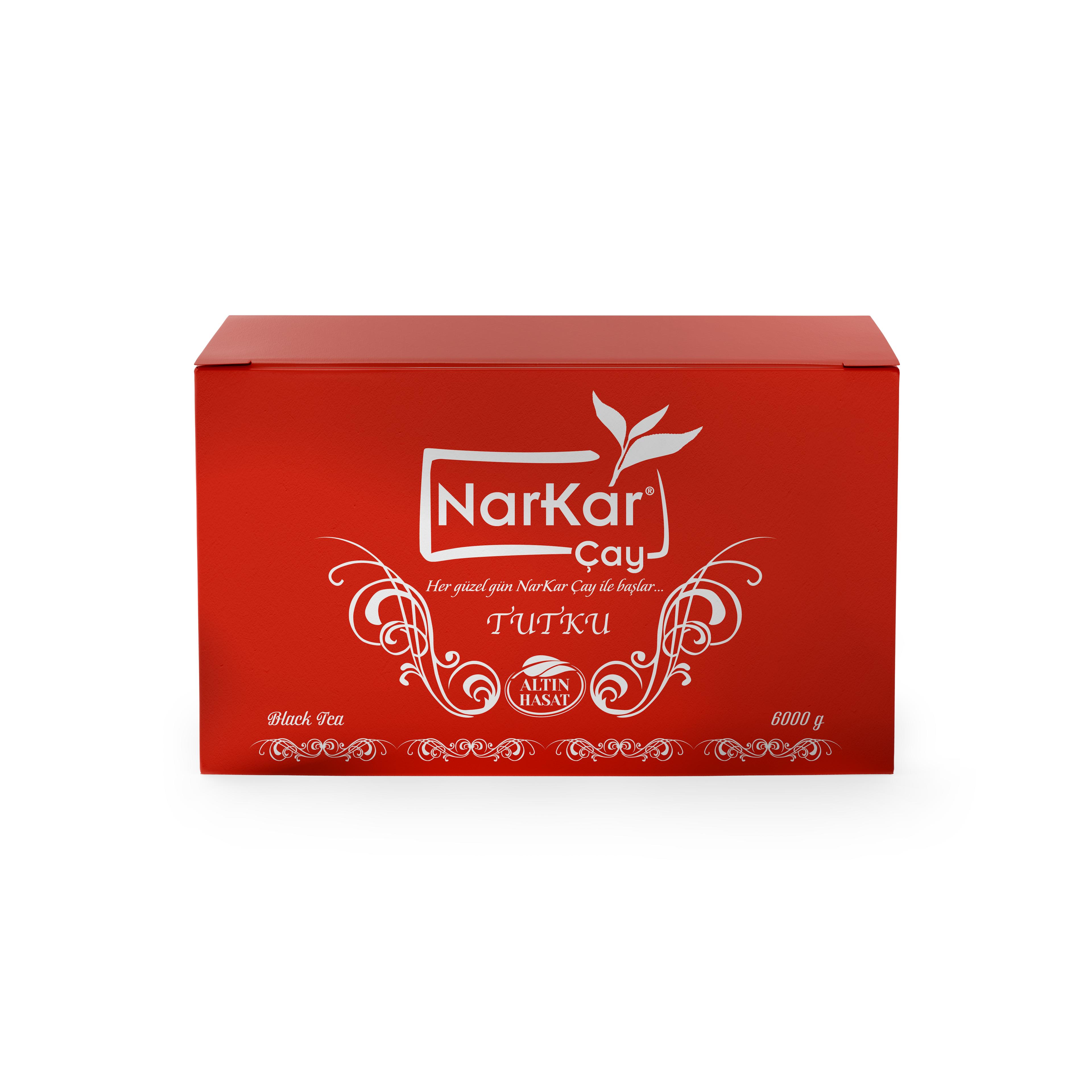 Narkar Tutku Serisi 30gr Demlik Poşet Siyah Çay 6 KG