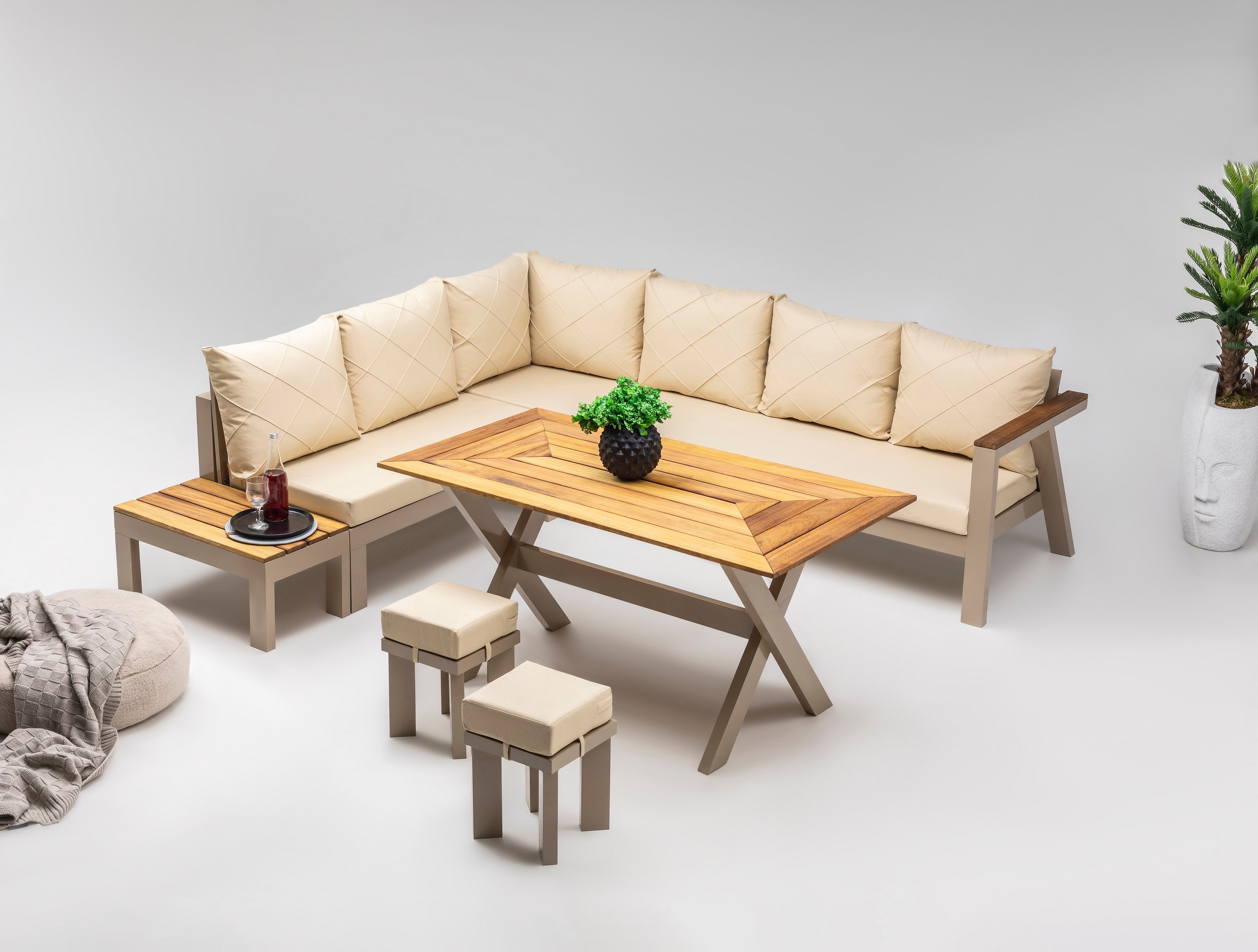 Lotus Alüminyum Köşe Takımı 